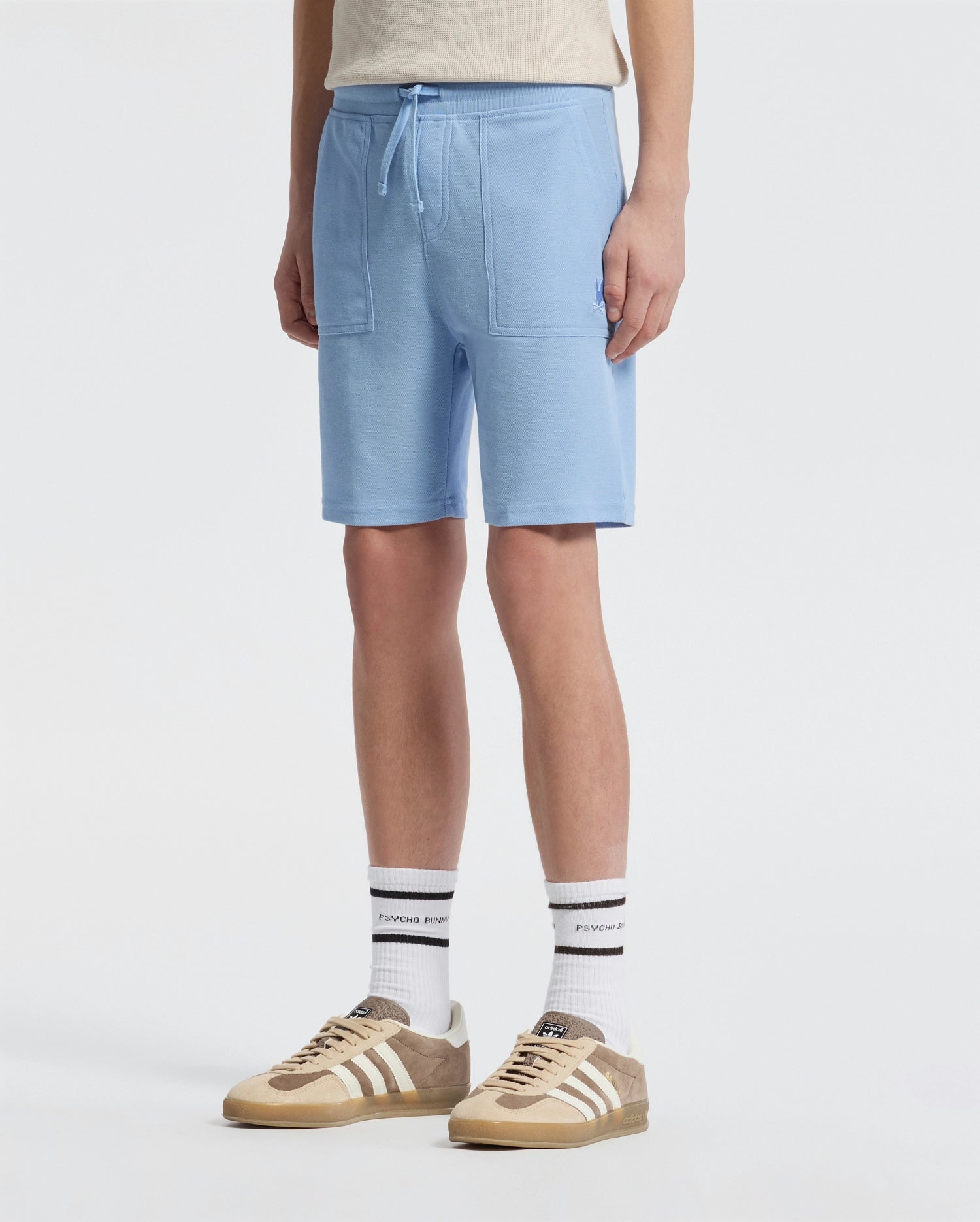 KIDS TAYLOR LIGHT PIQUE SWEATSHORT - B0R344F200