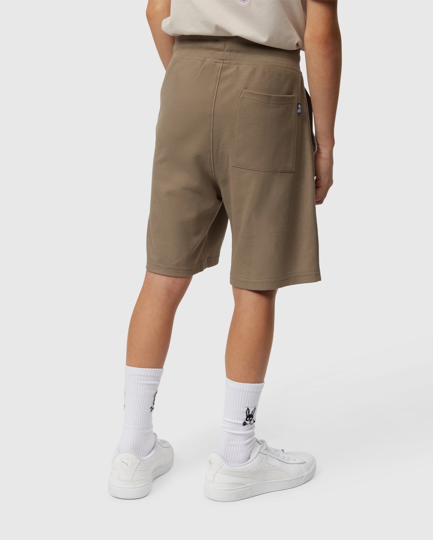 KIDS STANFORD LIGHT PIQUE SWEATSHORT - B0R344B200