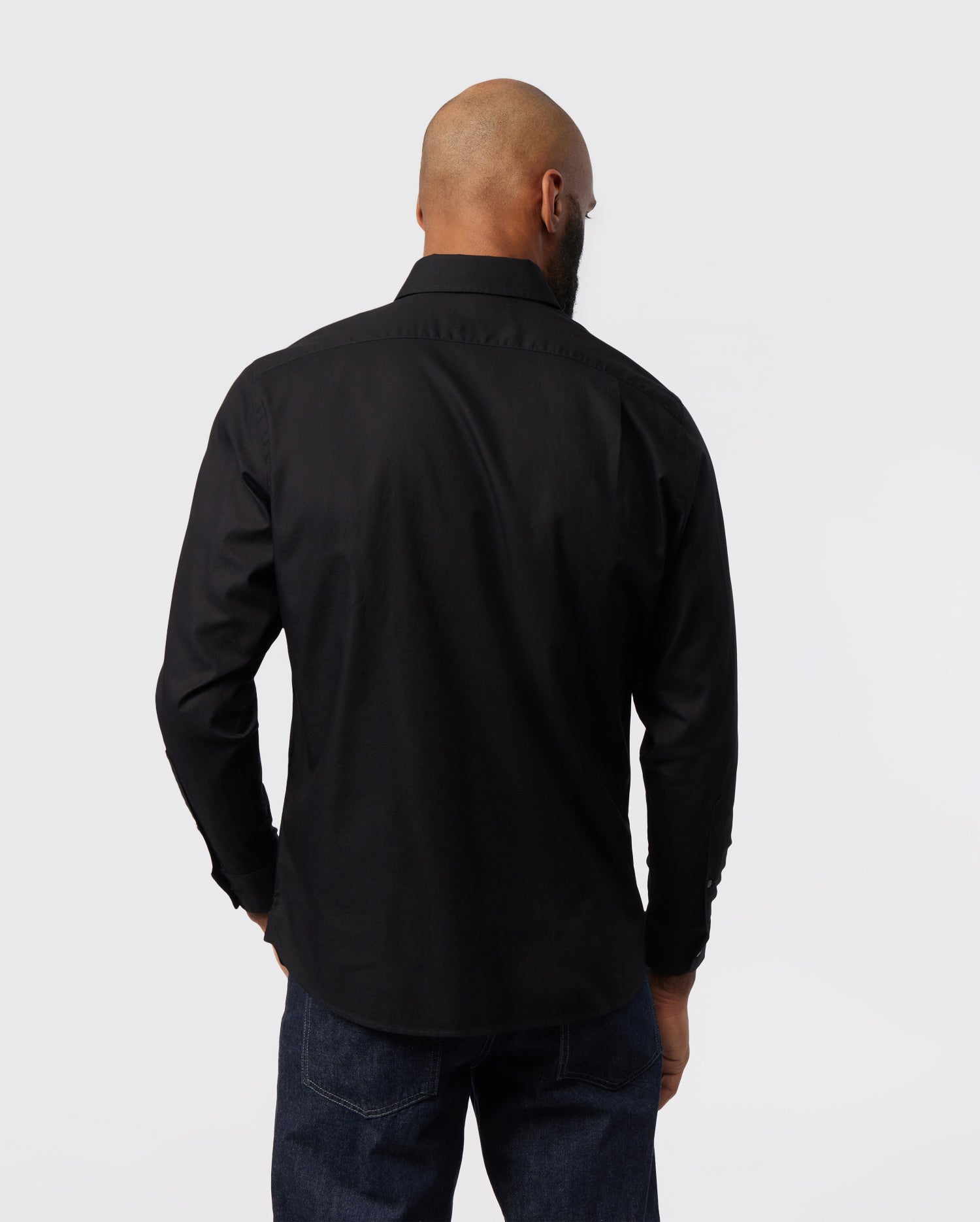 MENS CLASSIC OXFORD LONG SLEEVE SHIRT - B6C655X1PC