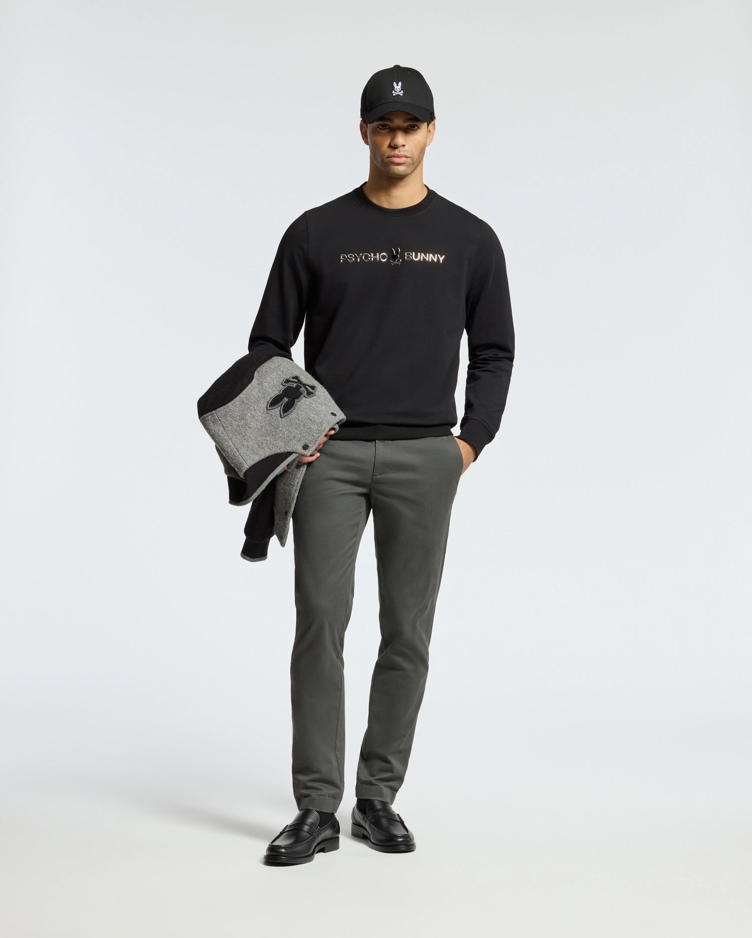 MENS LAVATA FRENCH TERRY SWEATSHIRT - B6S159E200