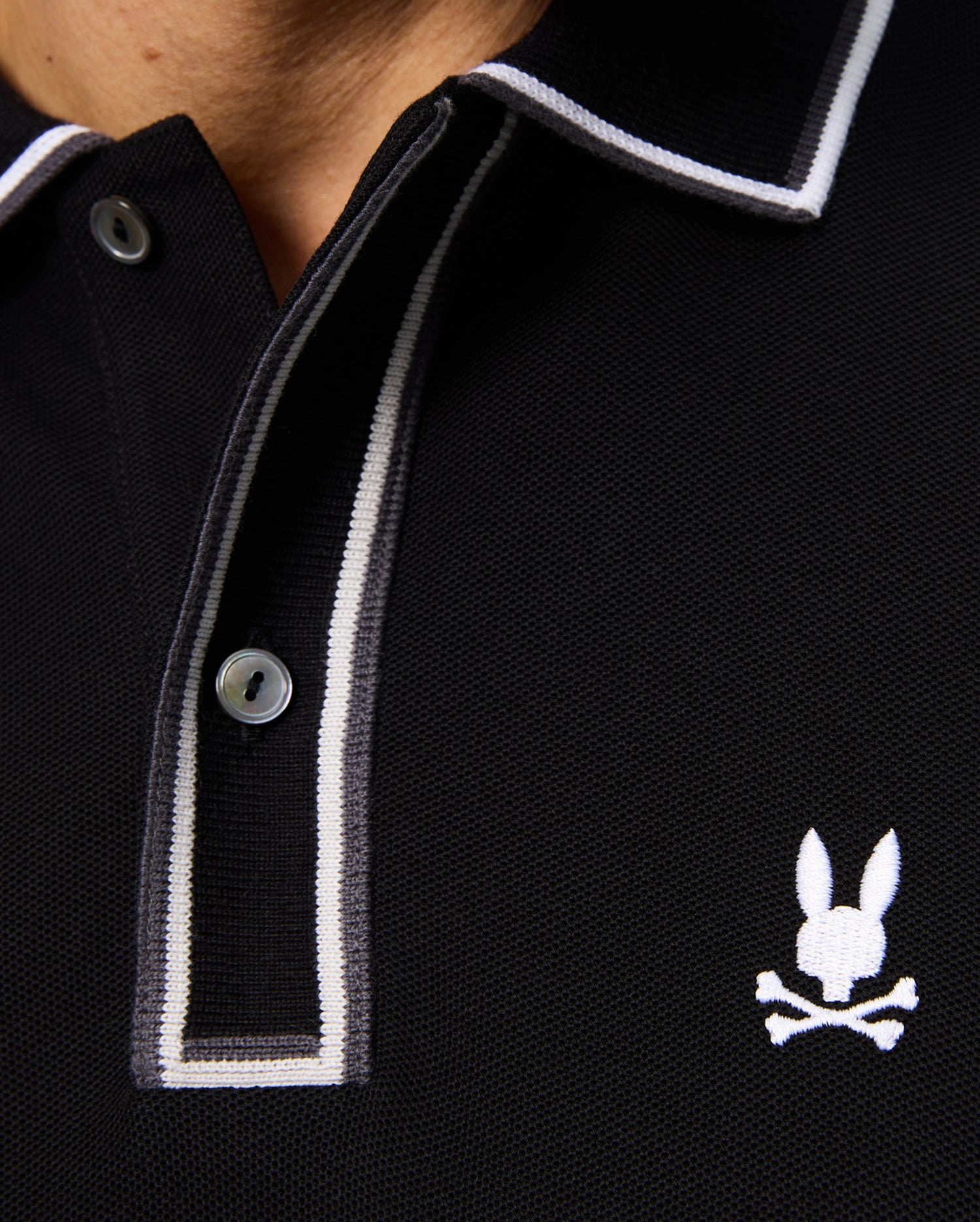 MENS KENT LONG SLEEVE PIQUE POLO - B6M935D200