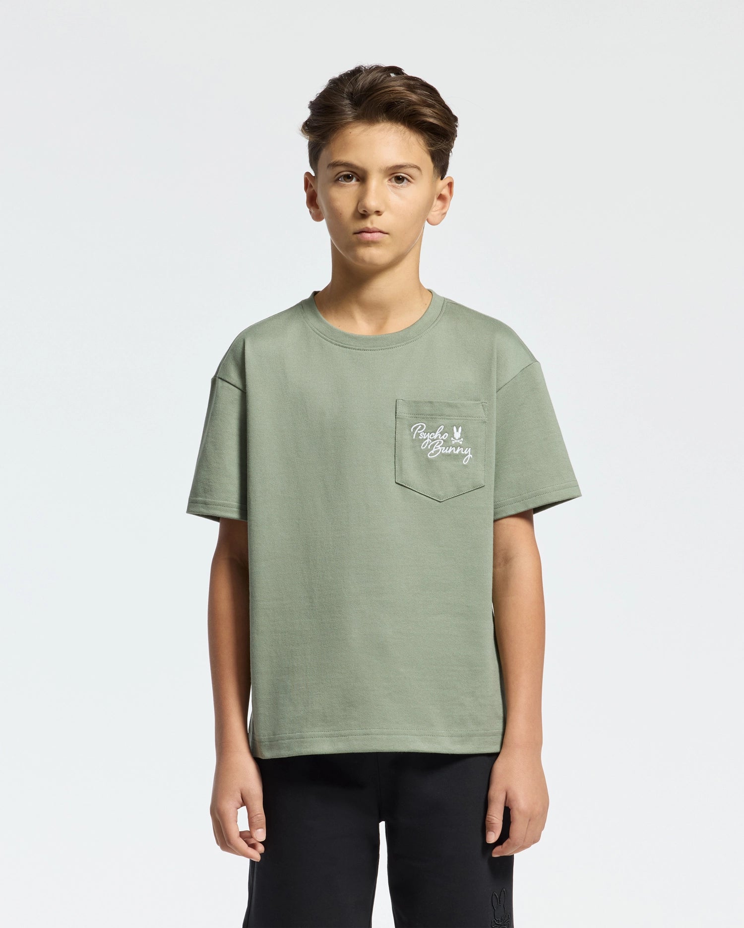 KIDS DESERT OVERSIZED POCKET TEE - B0U512F200