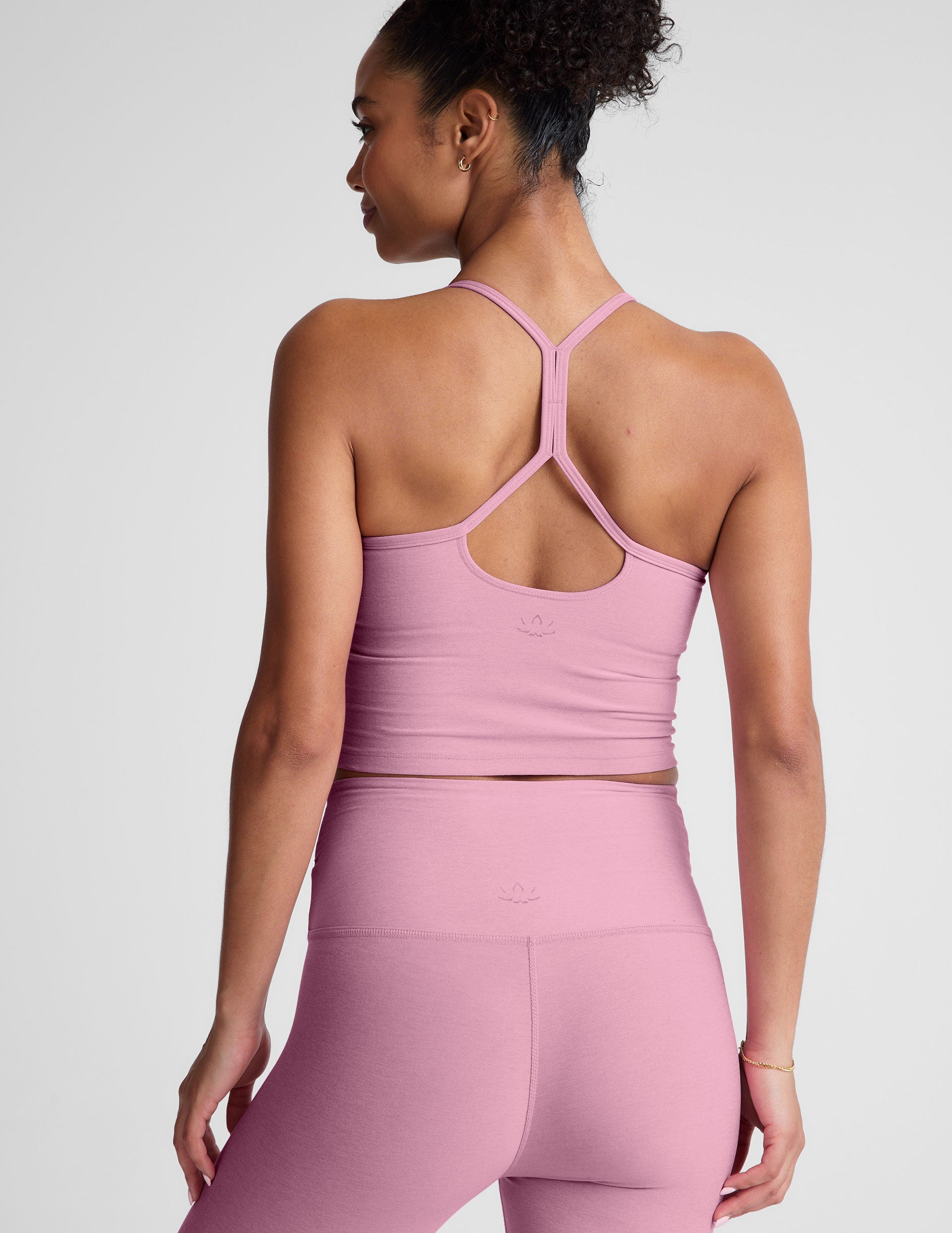 Spacedye Slim Racerback Cropped Tank