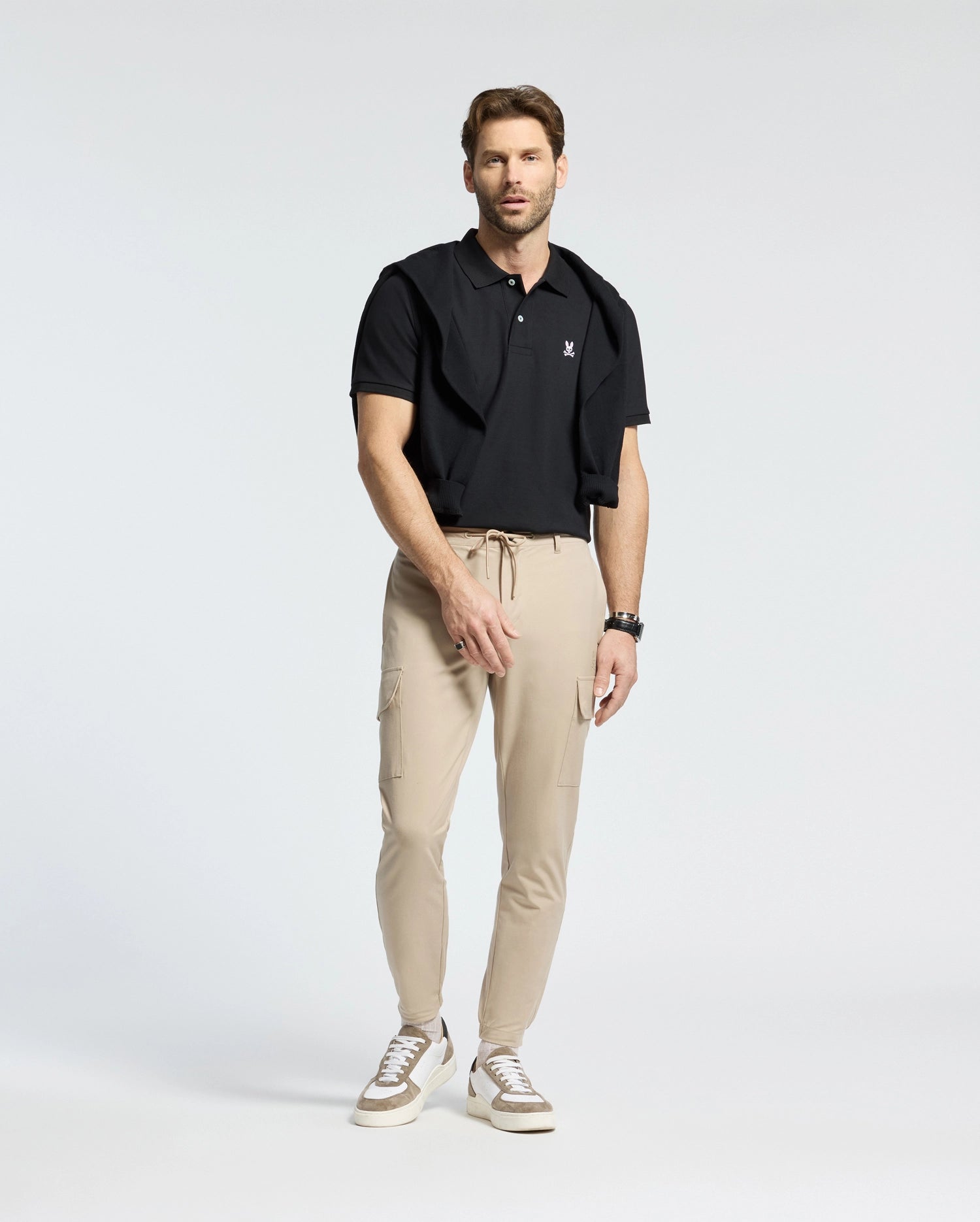 MENS CLASSIC PIQUE POLO SHIRT - B6K001ARPC