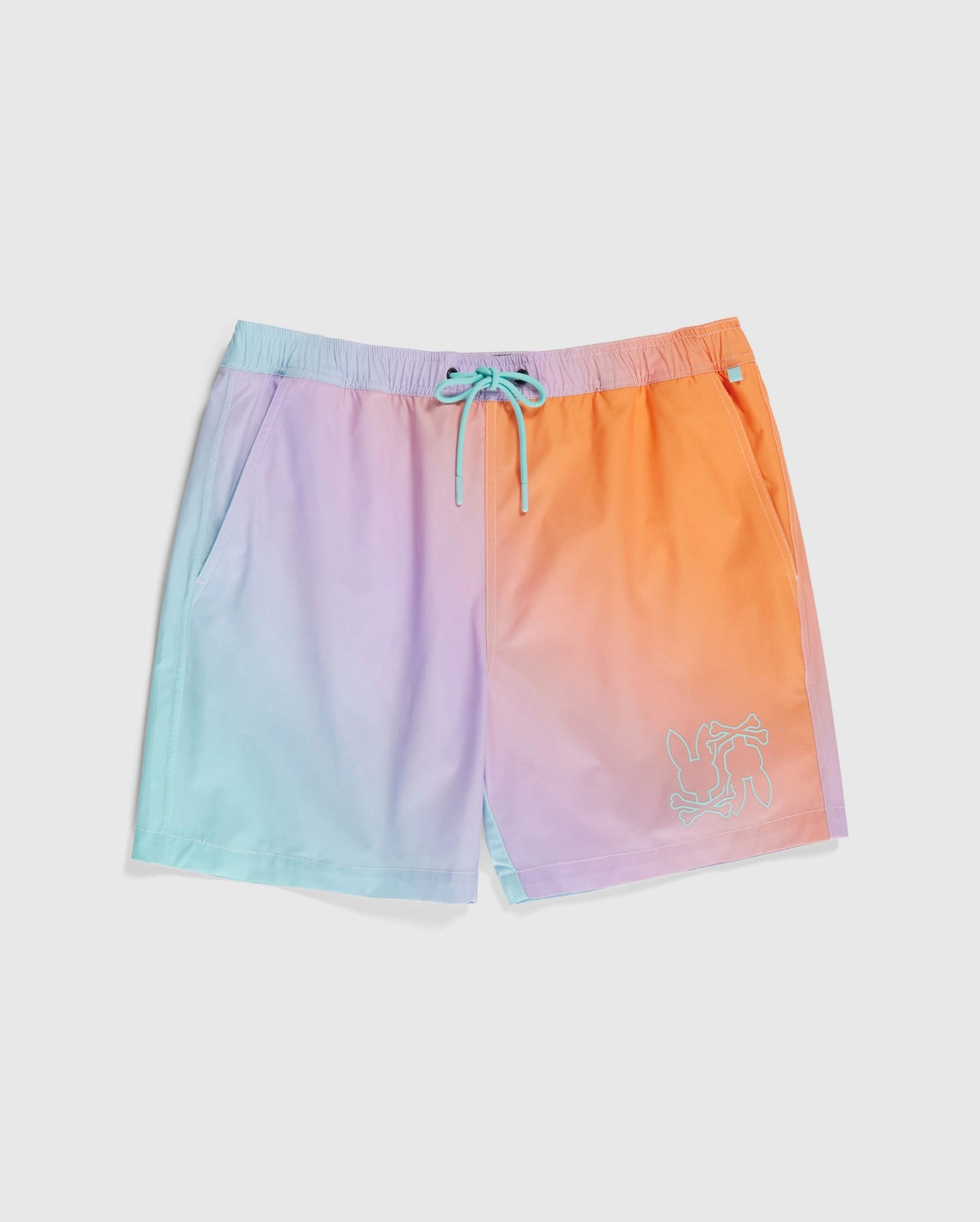 MENS WINTON PRINTED SWIM TRUNK - B6W915A2PO