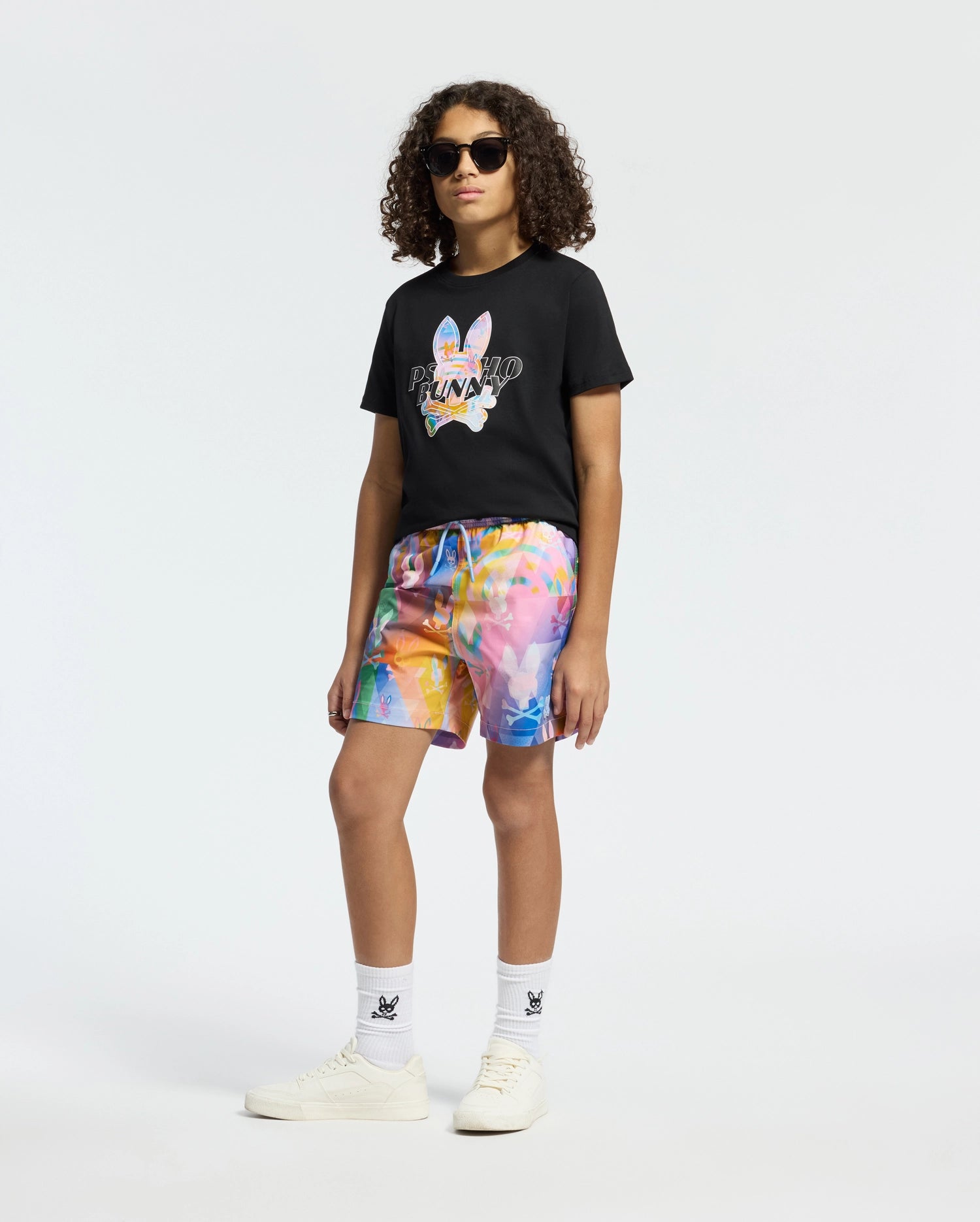 KIDS MILOS PRINTED SWIM TRUNK - B0W446F200