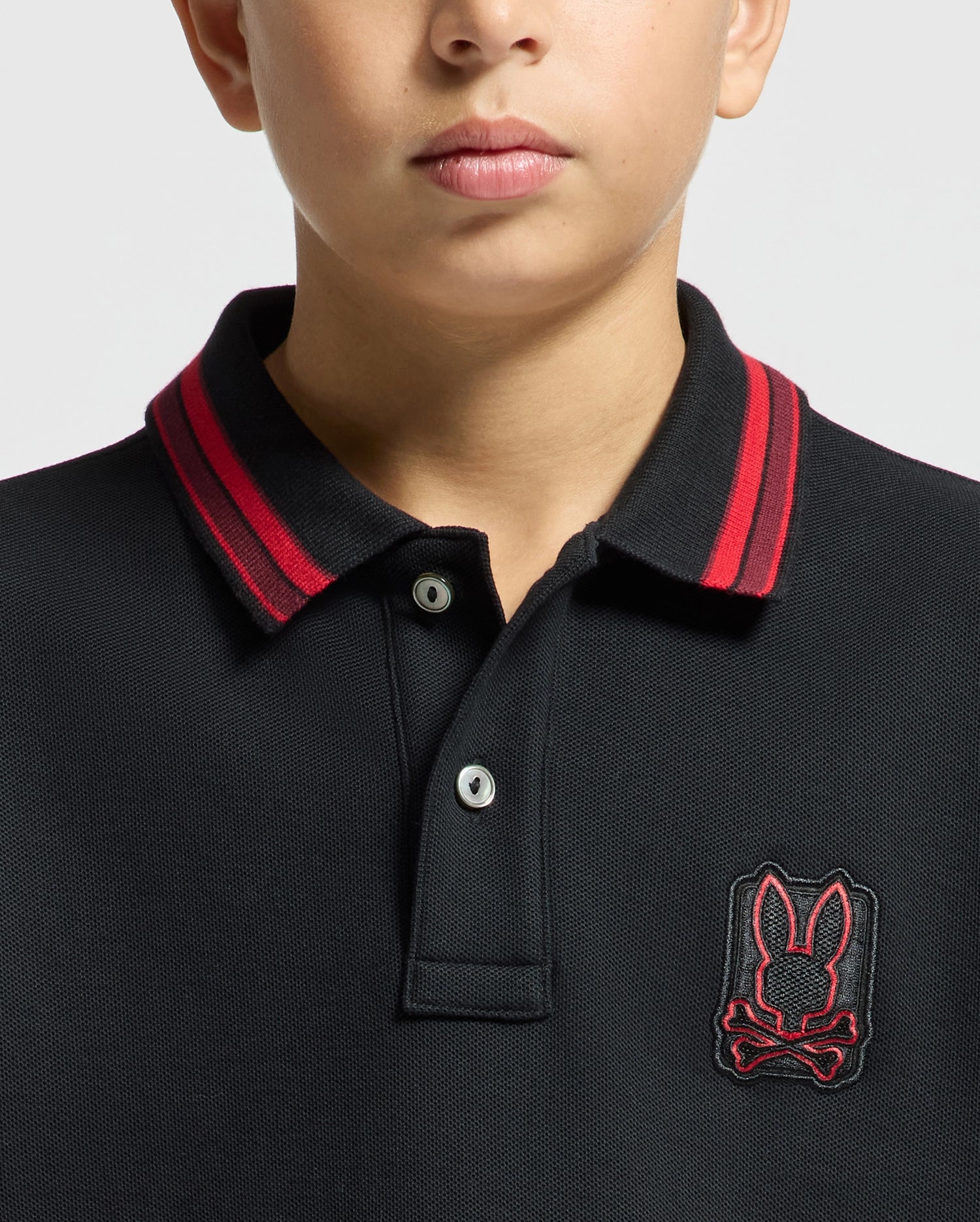 KIDS PIERCE PIQUE POLO - B0K201E200