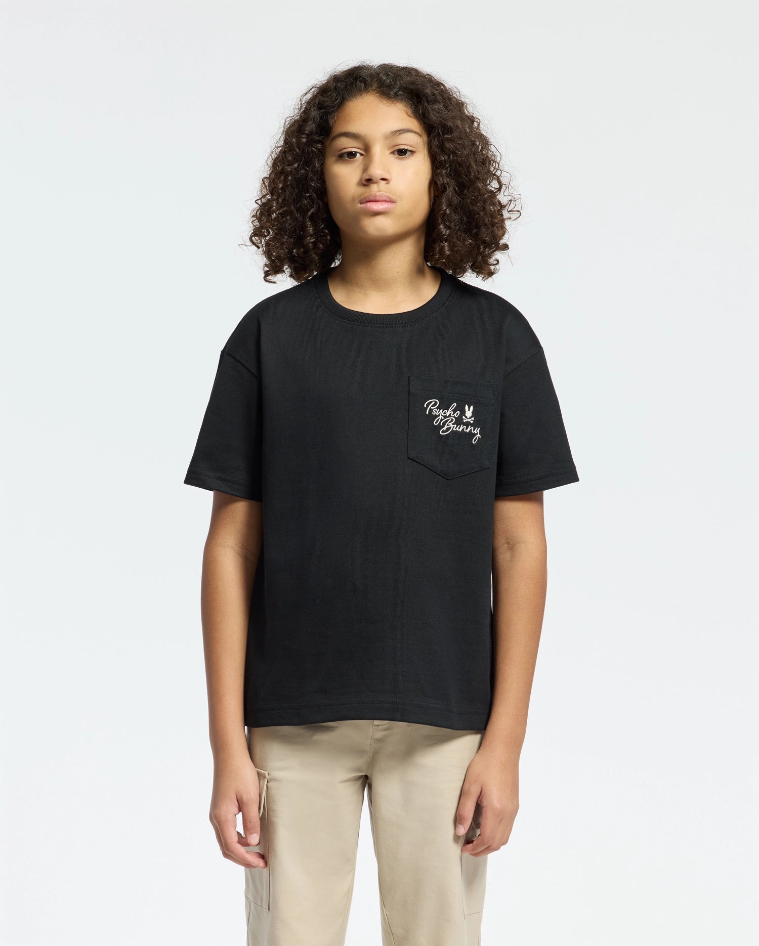 KIDS DESERT OVERSIZED POCKET TEE - B0U512F200