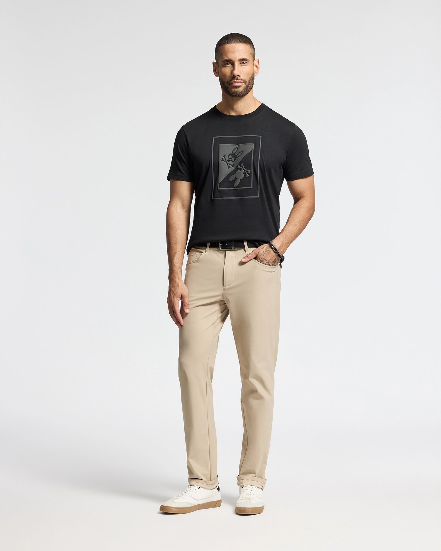 MENS DOTSER GRAPHIC TEE - B6U197E200