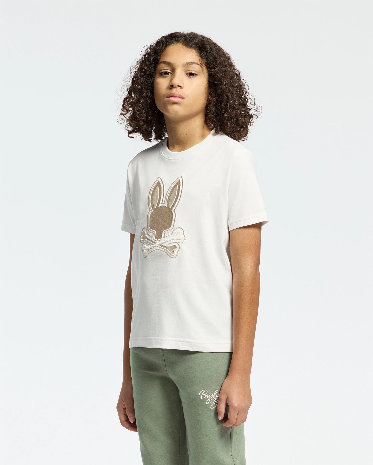 KIDS NEW CASTLE EMBROIDERED GRAPHIC TEE - B0U415F200