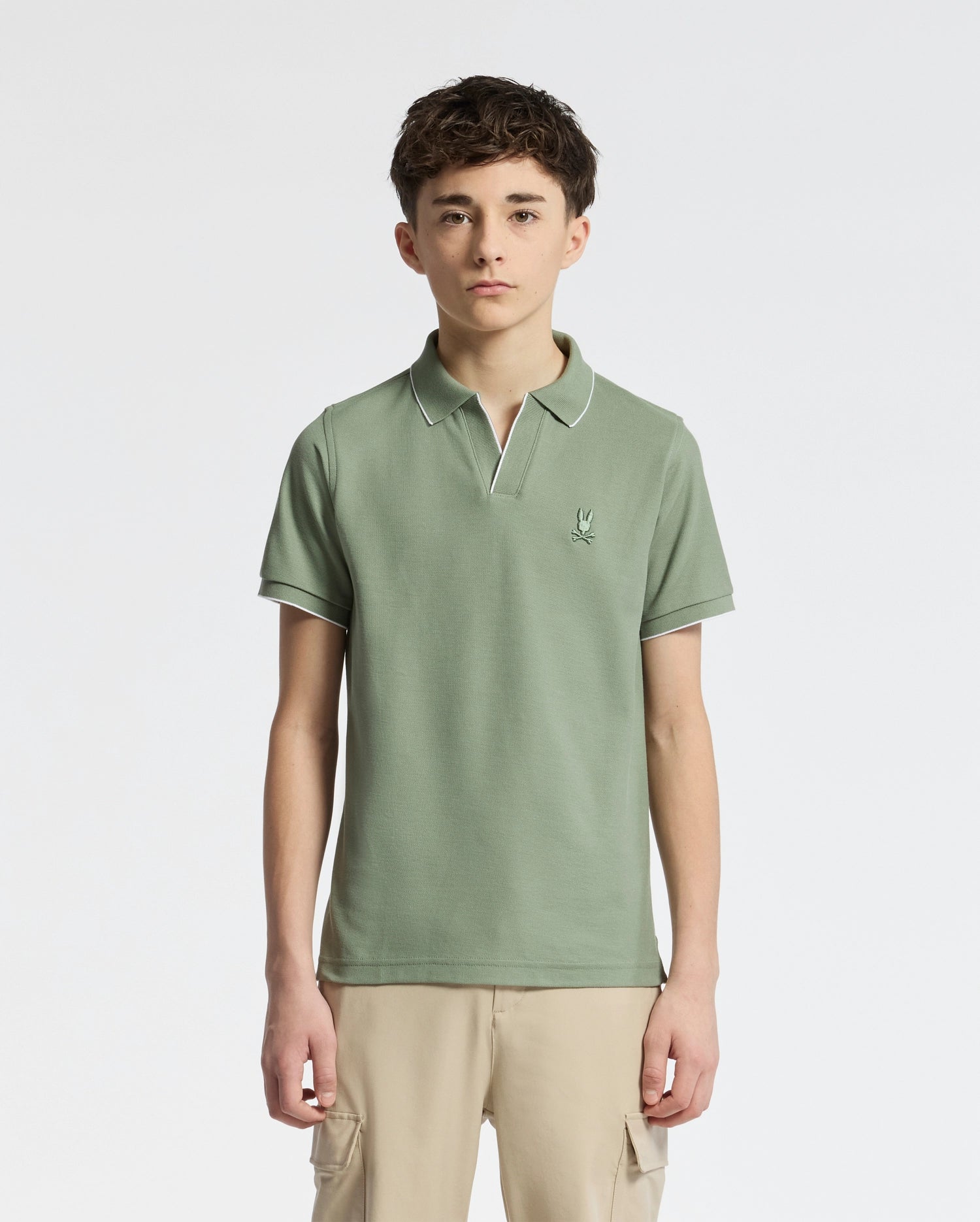 KIDS EAST HILLS JOHNNY COLLAR POLO - B0K331B200