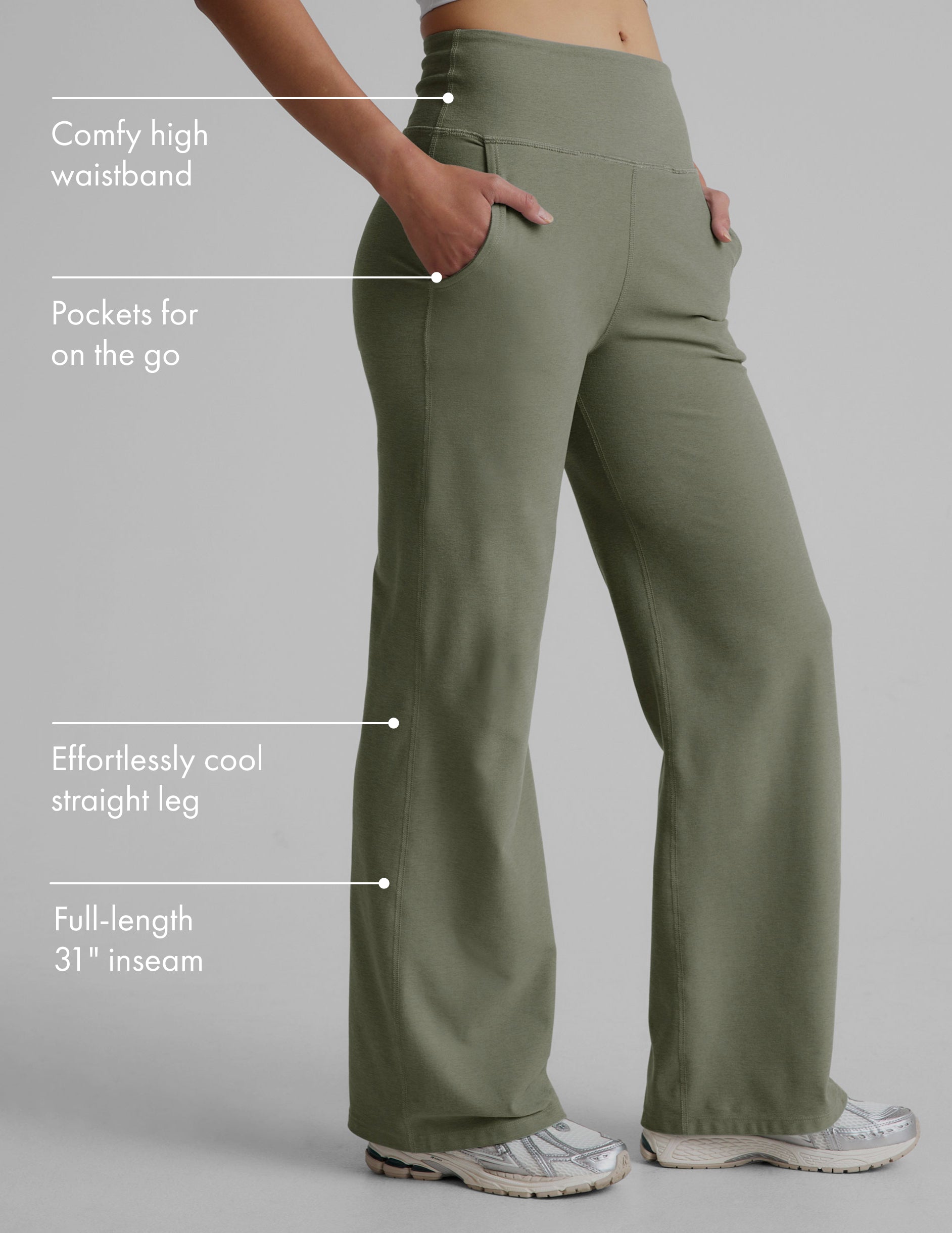 Spacedye Laid Back Wide Leg 31 Pant
