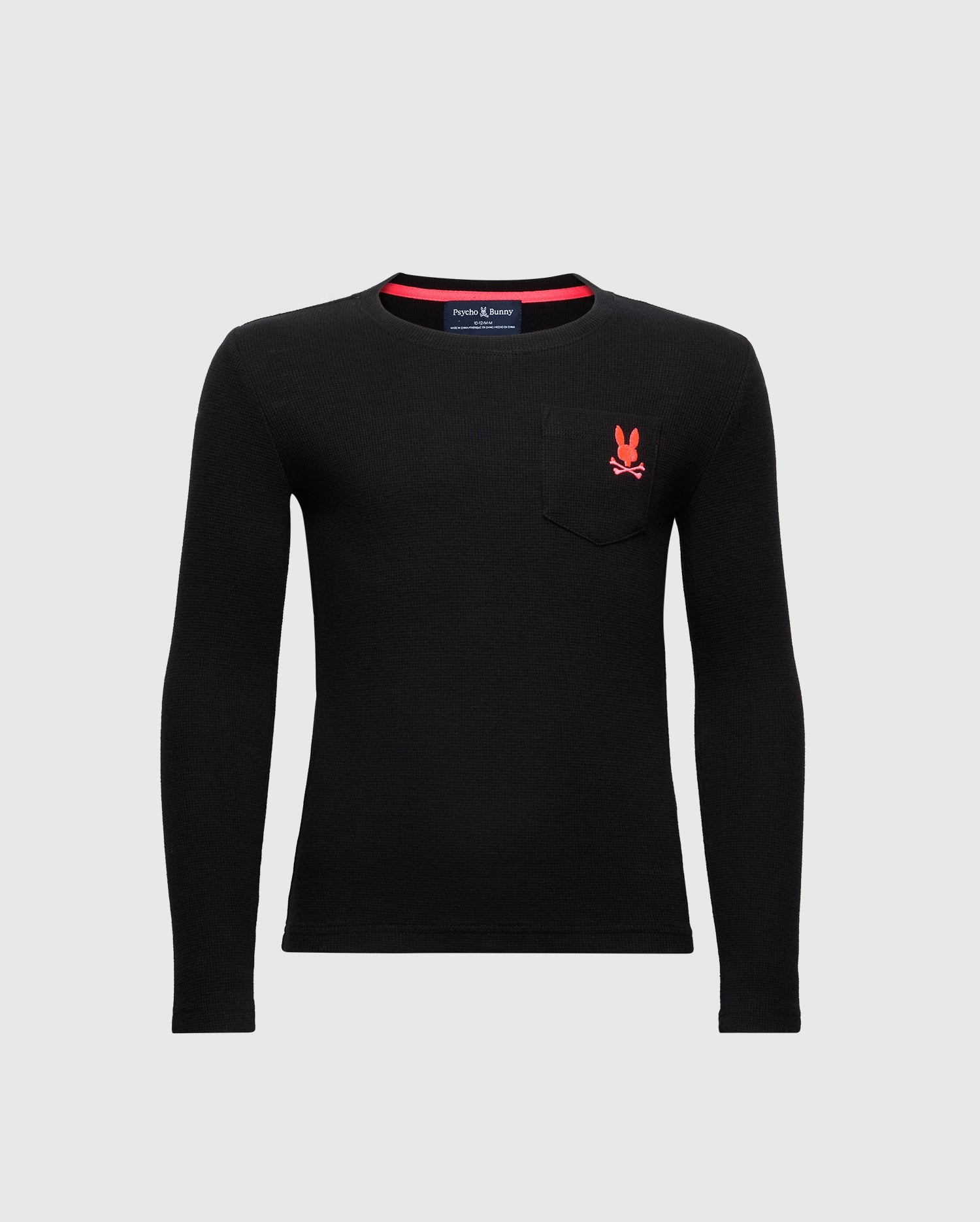 KIDS VAL WAFFLE LONG SLEEVE TEE - B0T672E200