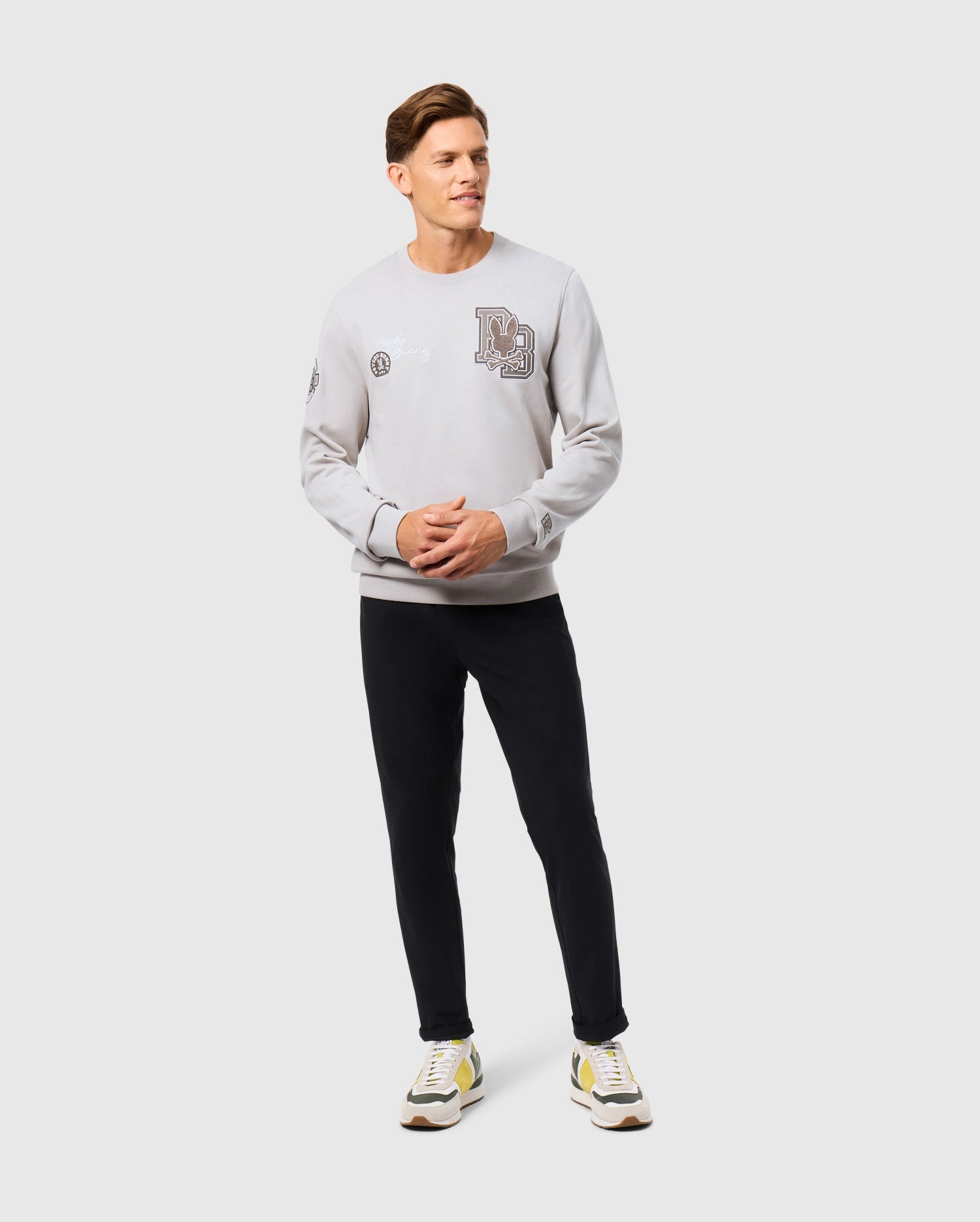 MENS ZACK VARSITY SWEATSHIRT - B6S880D200
