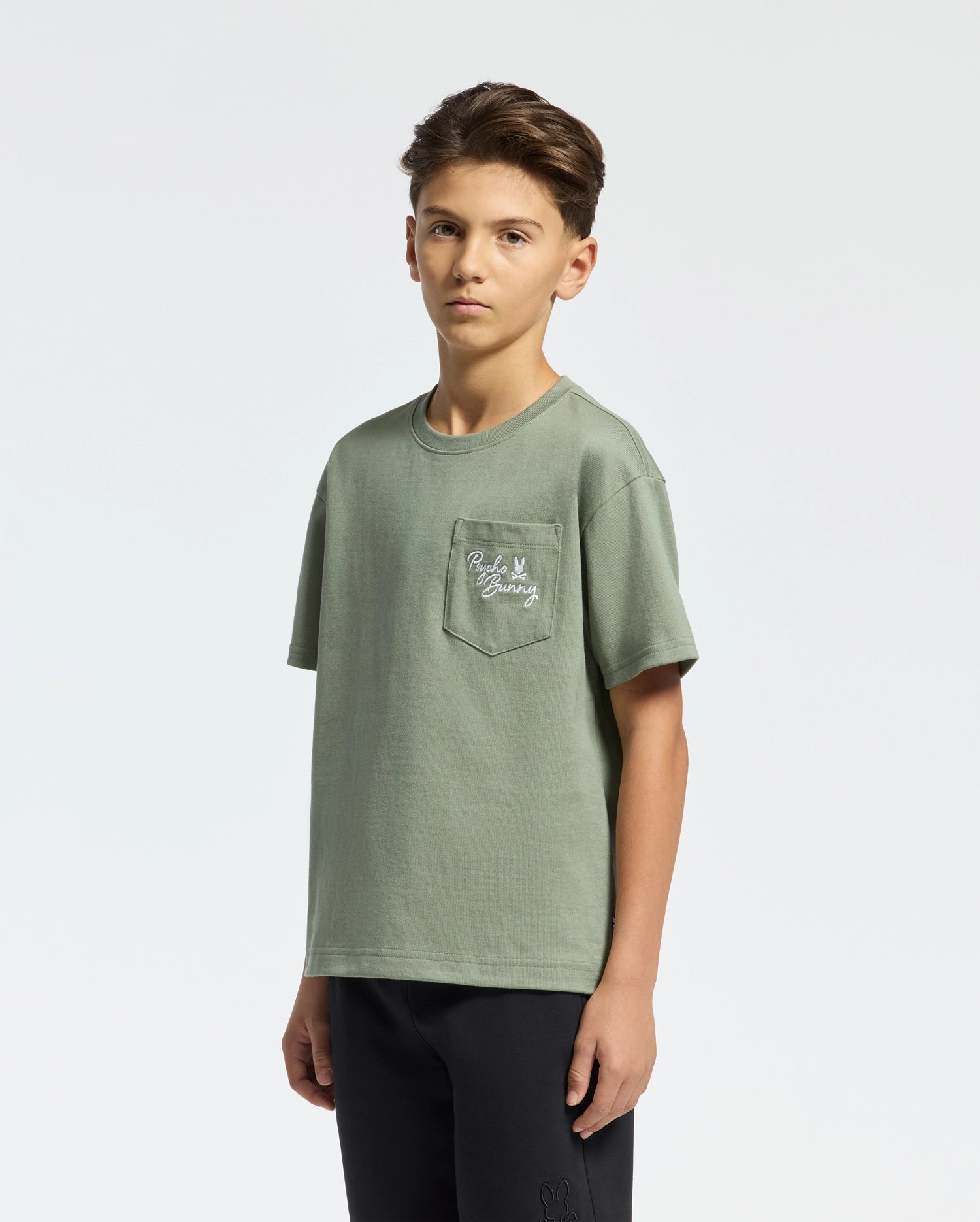 KIDS DESERT OVERSIZED POCKET TEE - B0U512F200