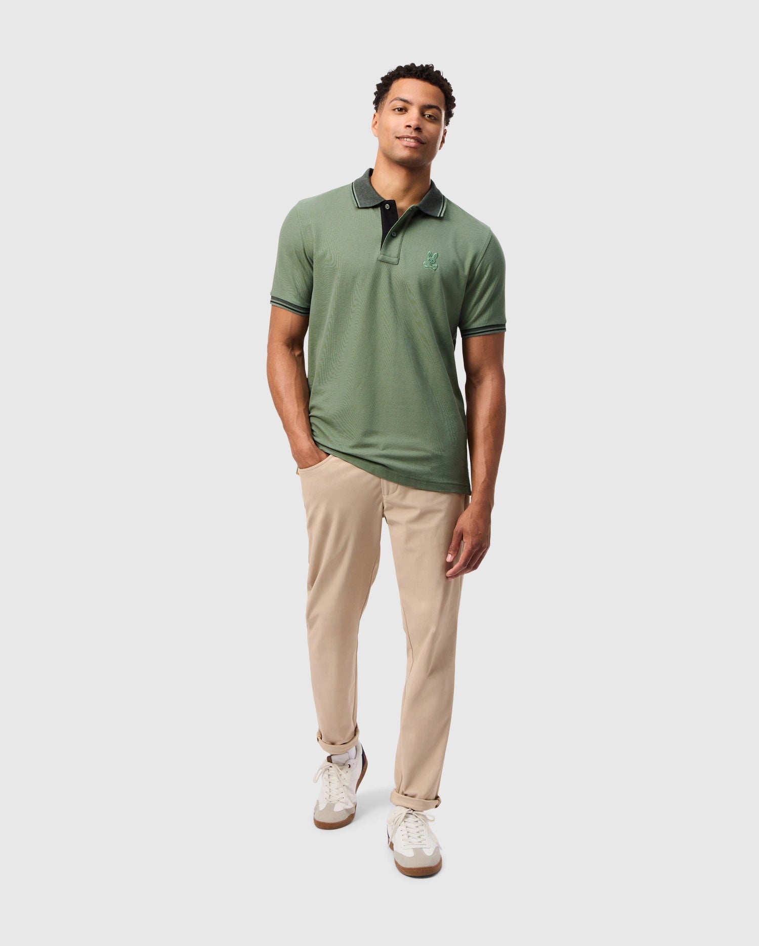 MENS MALTON PIQUE POLO SHIRT - B6K950D200