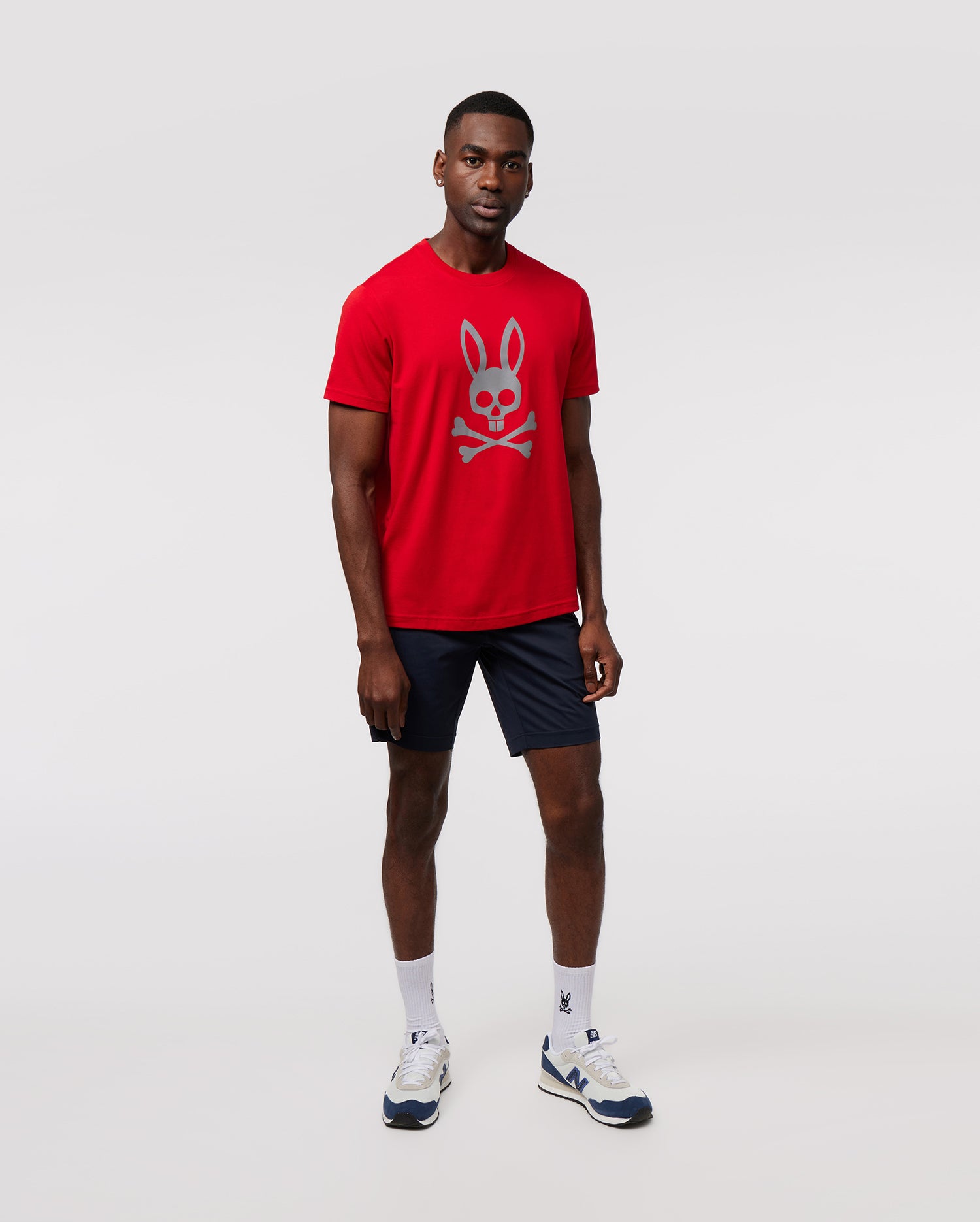 MENS WOODSTOCK REFLECTIVE GRAPHIC TEE - B6U480Z1PC