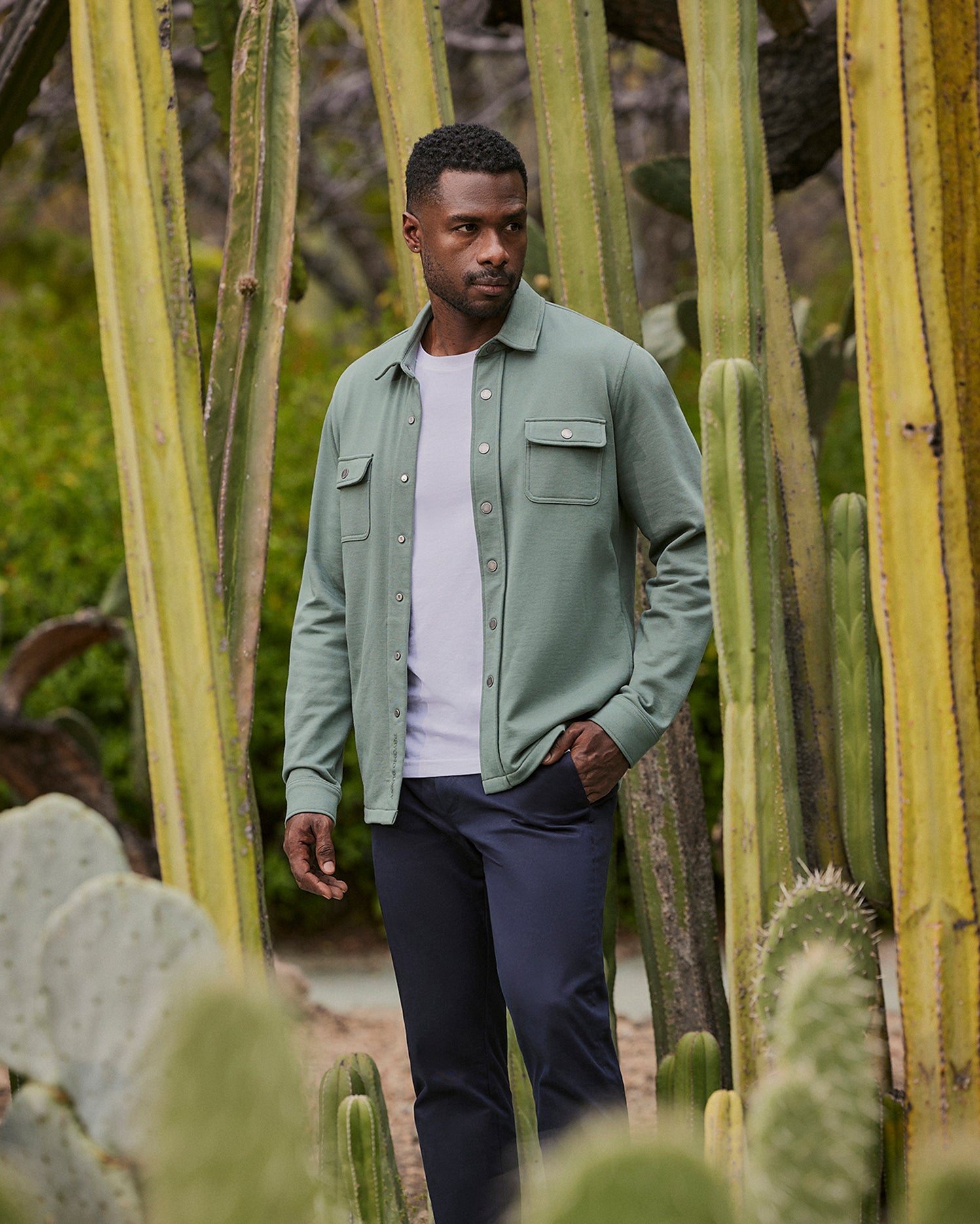 MENS HARRISON OVERSHIRT - B6J291B200