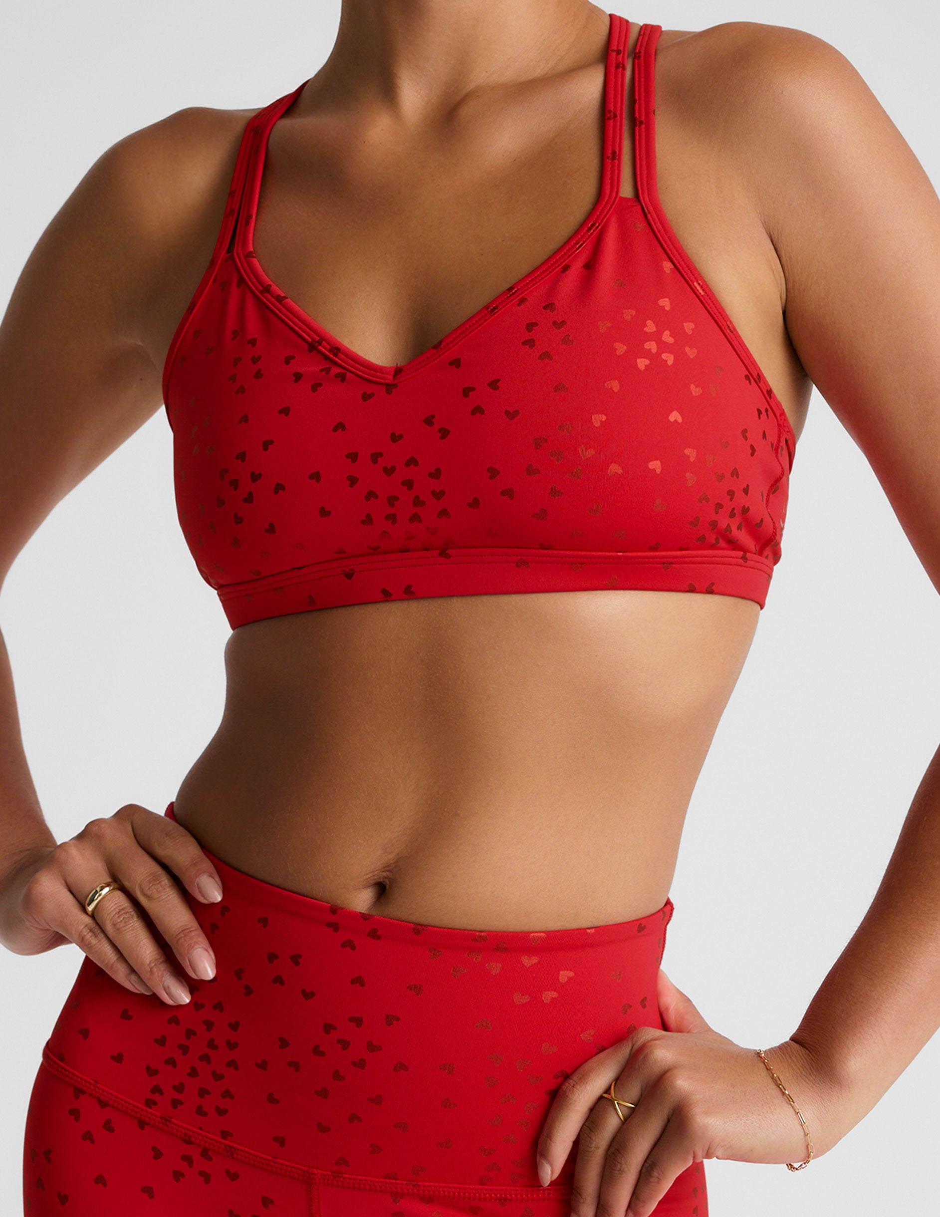 Hearts Double Back Bra