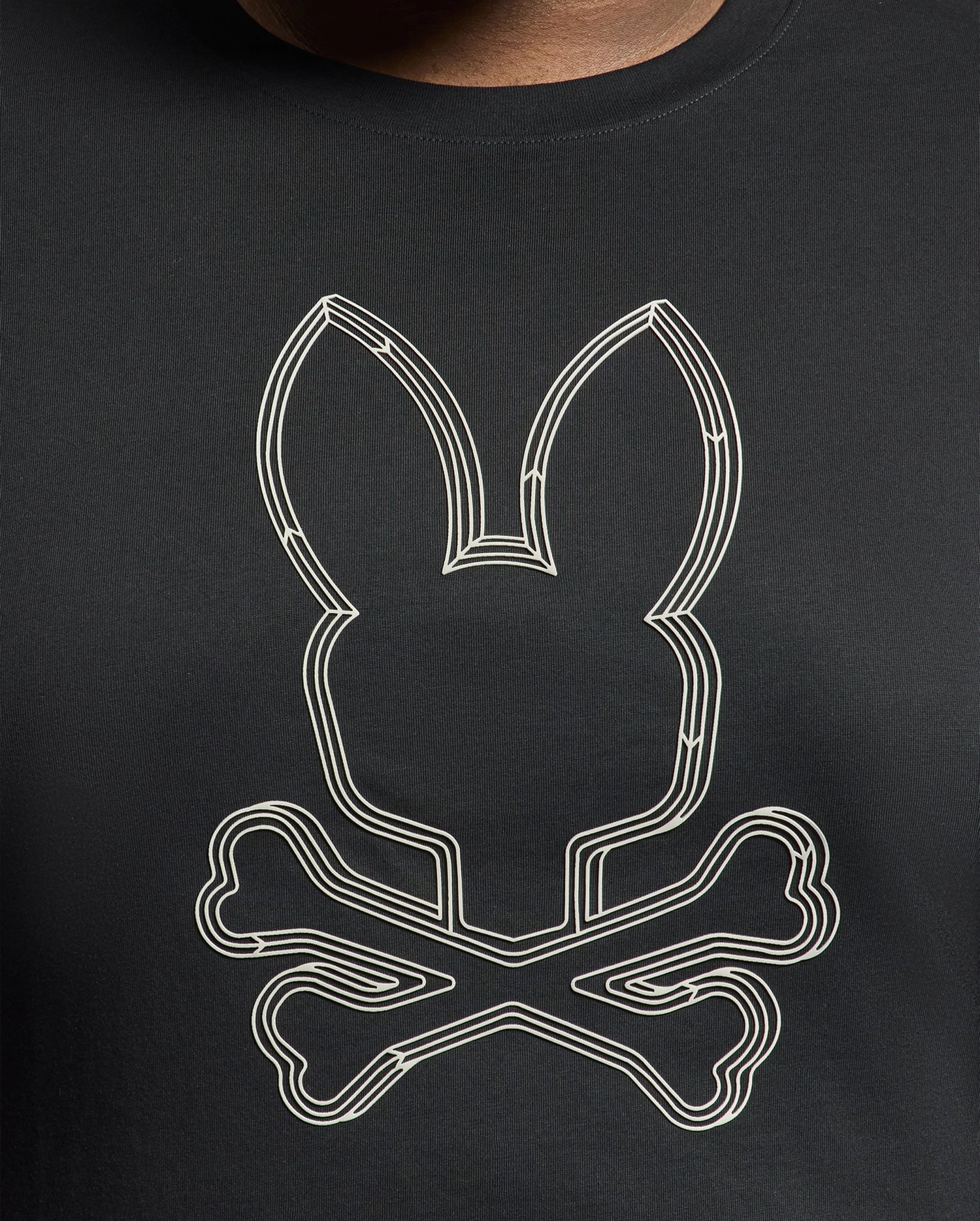 MENS BIG AND TALL MONARC FRONT BUNNY GRAPHIC TEE - B9U211E200