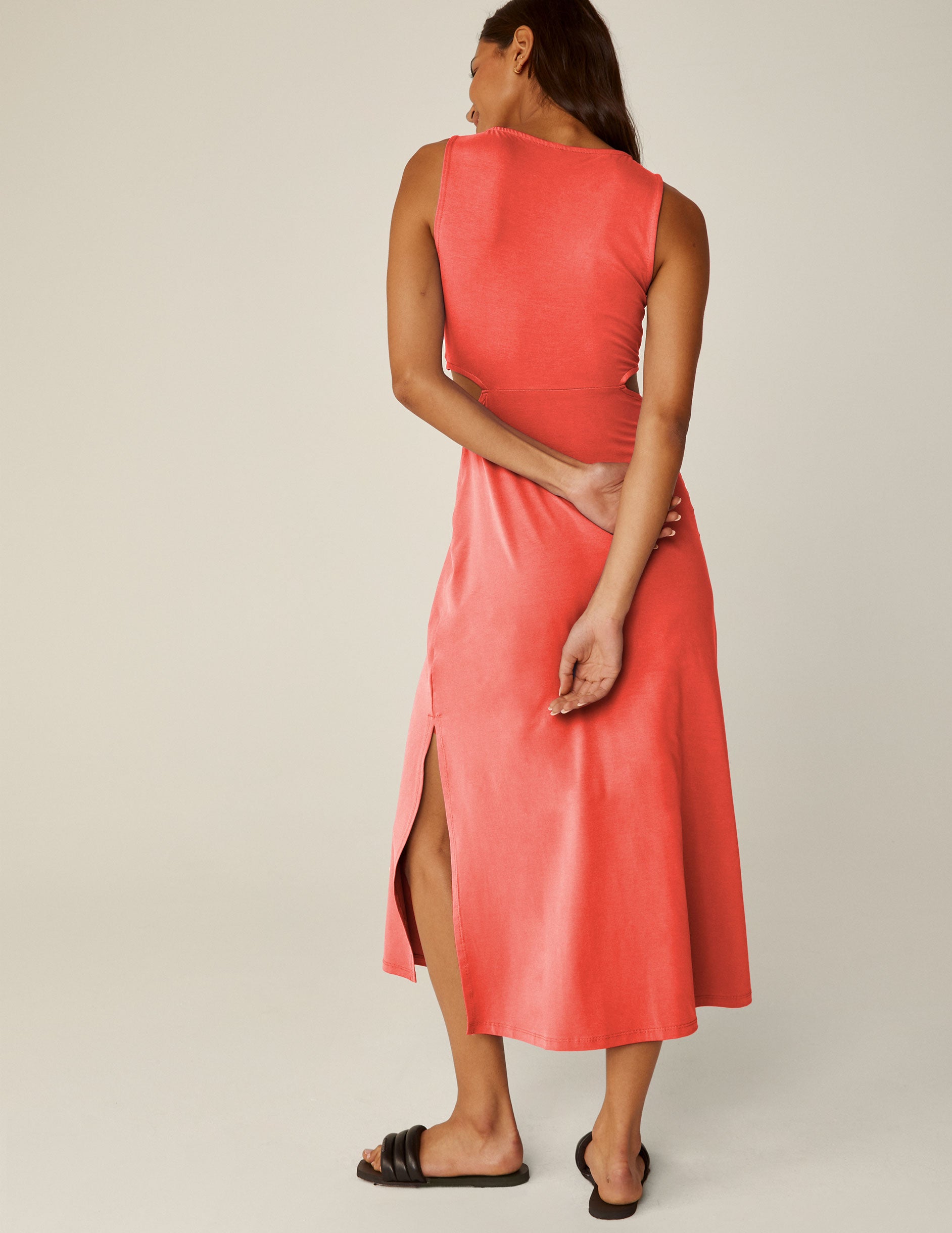 Around The World Front Twist Dress