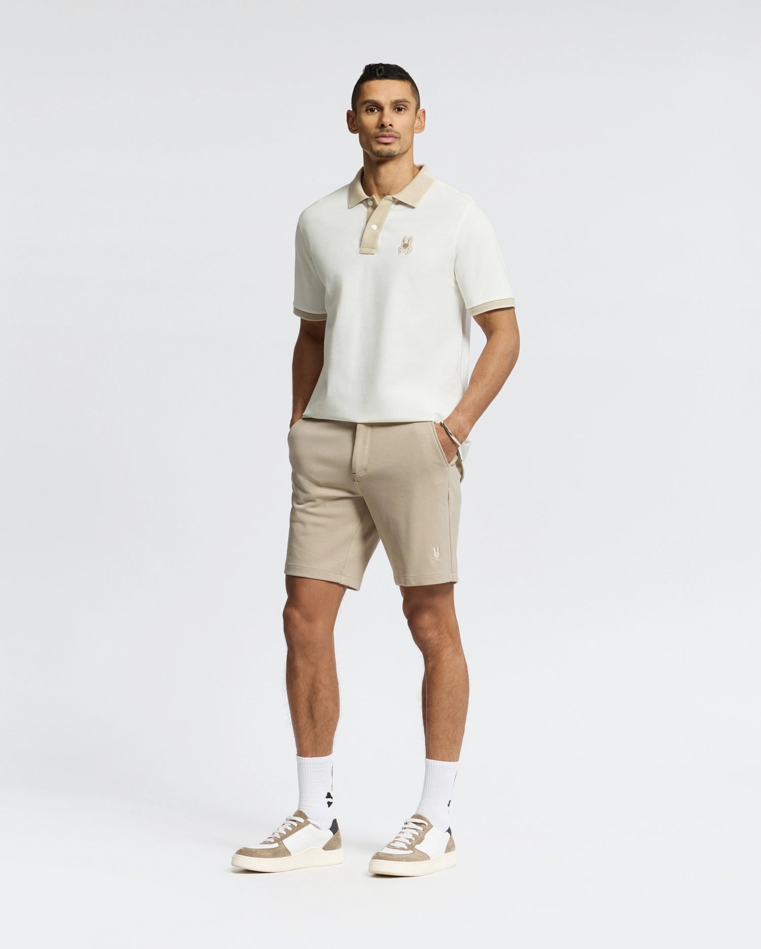 MENS NEW CASTLE PIQUE POLO - B6K487F200