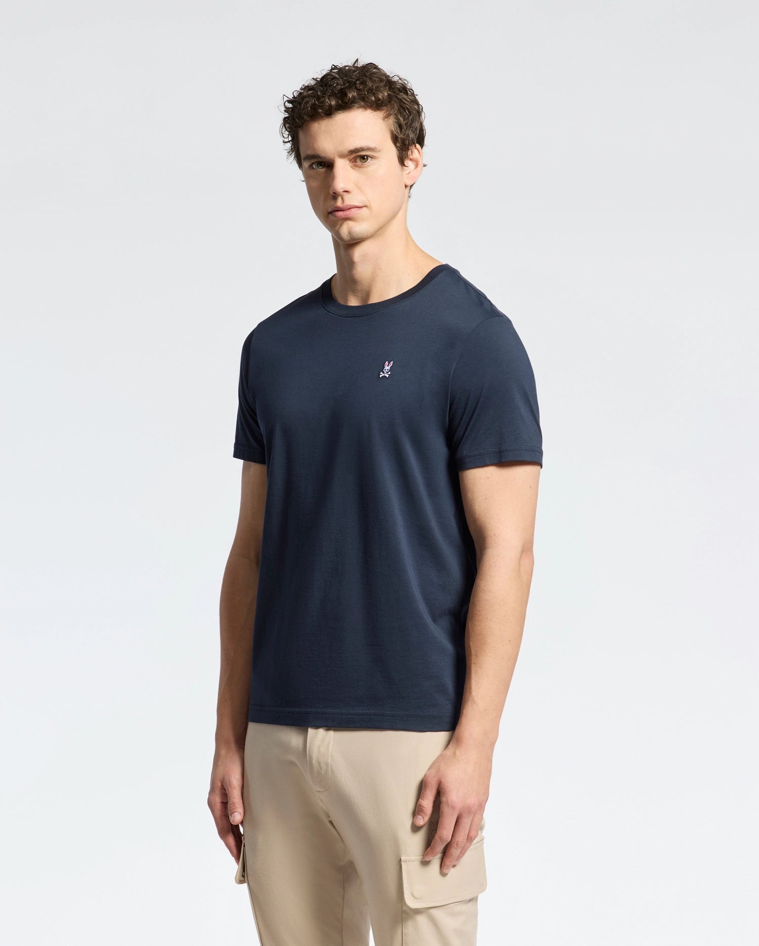 MENS CLASSIC CREW NECK TEE - B6U014CRPC