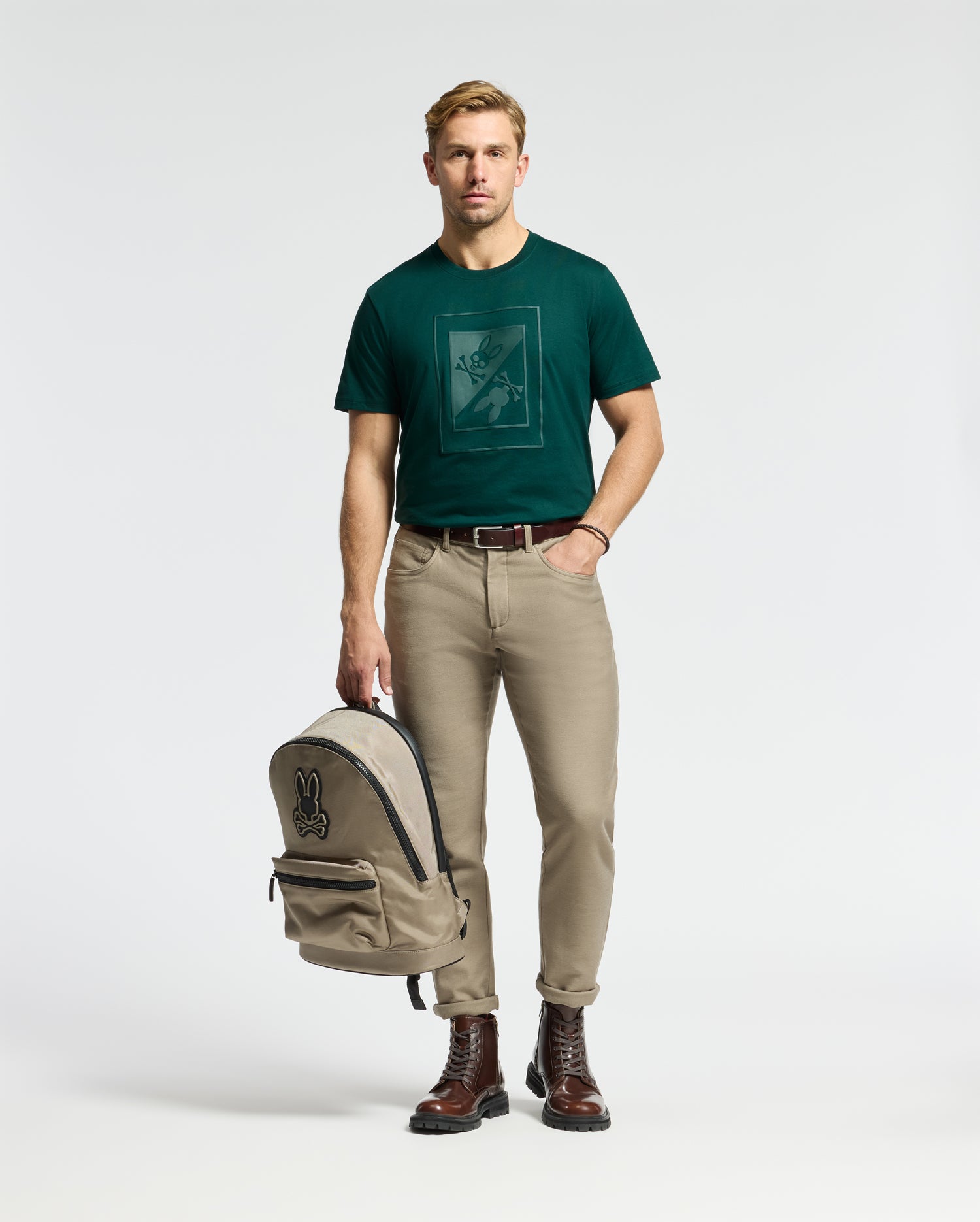 MENS DOTSER GRAPHIC TEE - B6U197E200