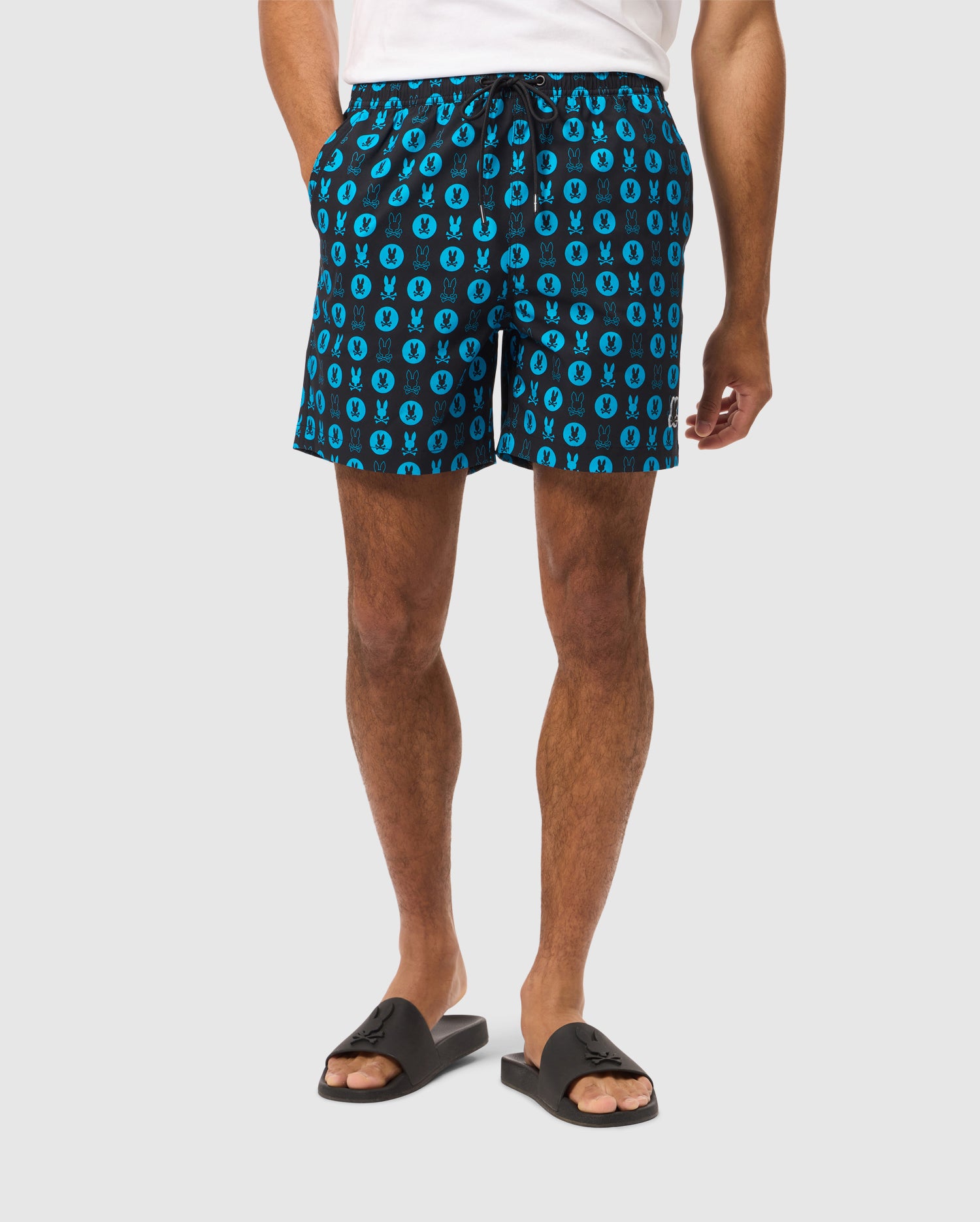 MENS ARNOLD ALL OVER PRINT SWIM TRUNK - B6W820D200