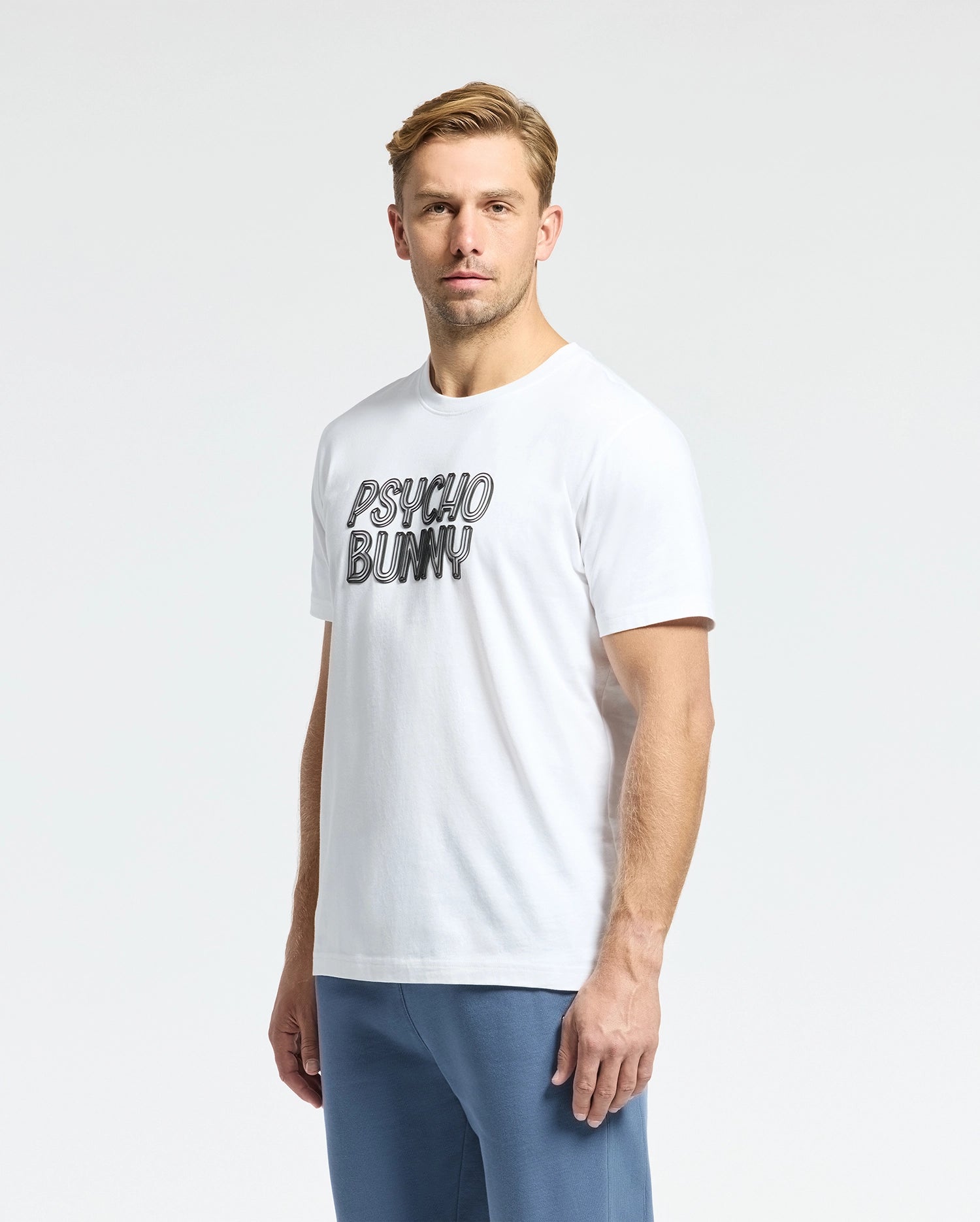 MENS MONARC WORDMARK GRAPHIC TEE - B6U210E200