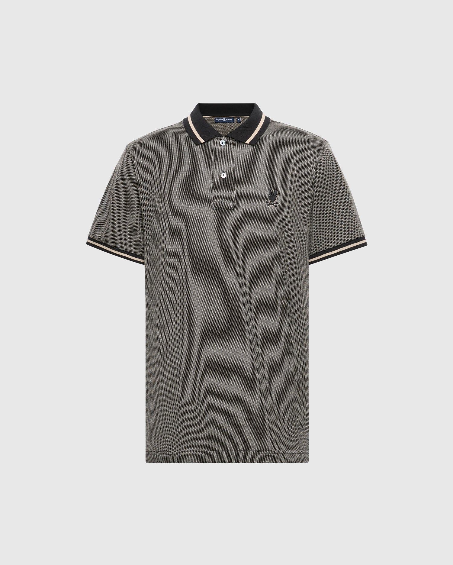 MENS WARSAW JACQUARD PIQUE POLO - B6K901E200