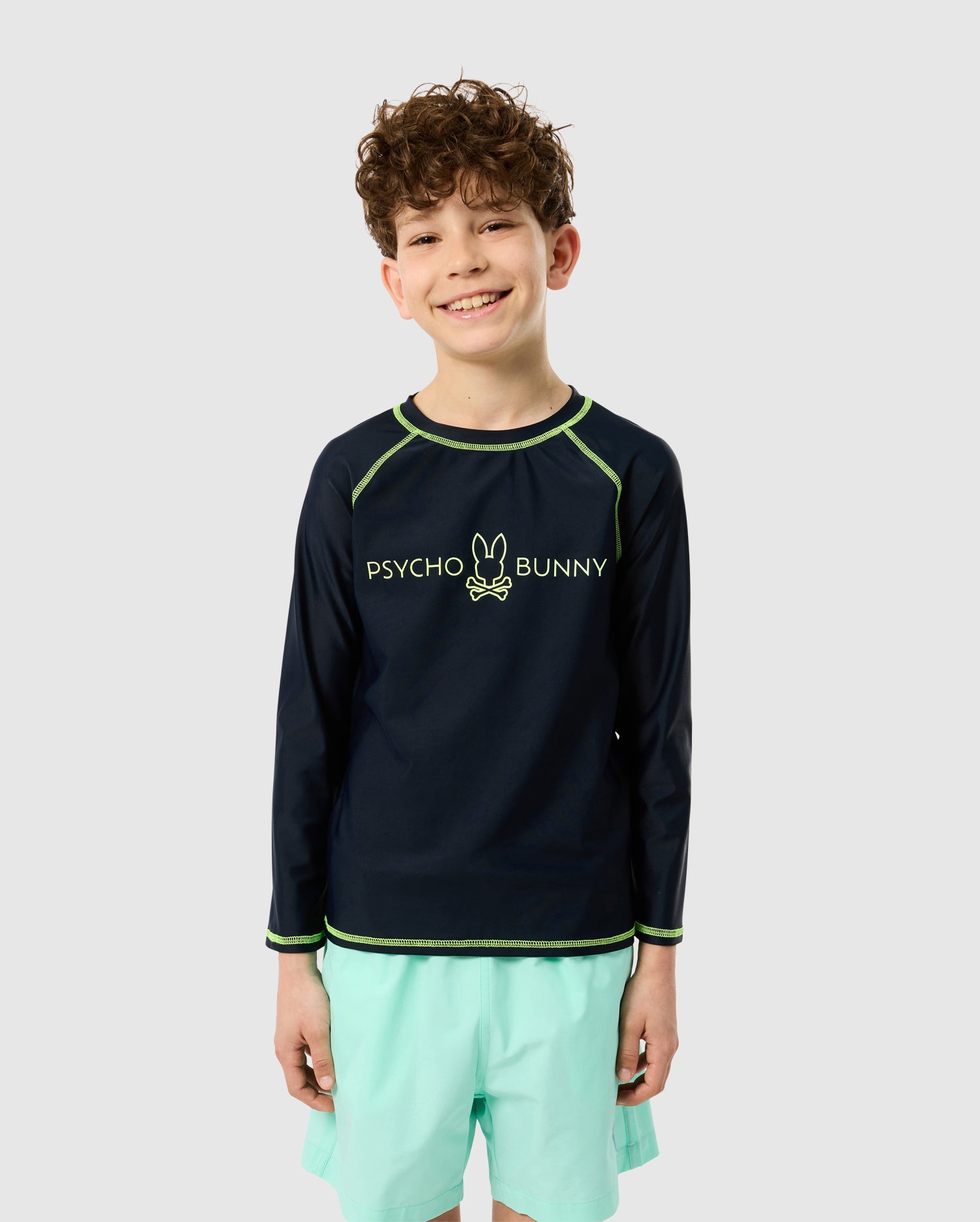 KIDS LONG SLEEVE RASH GUARD - B0T557C200