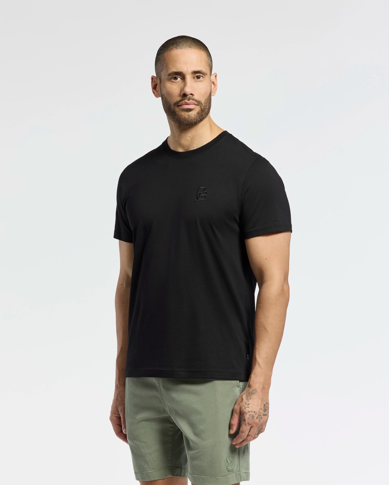 MENS NICHOLSON PB CHEST GRAPHIC TEE - B6U416F200