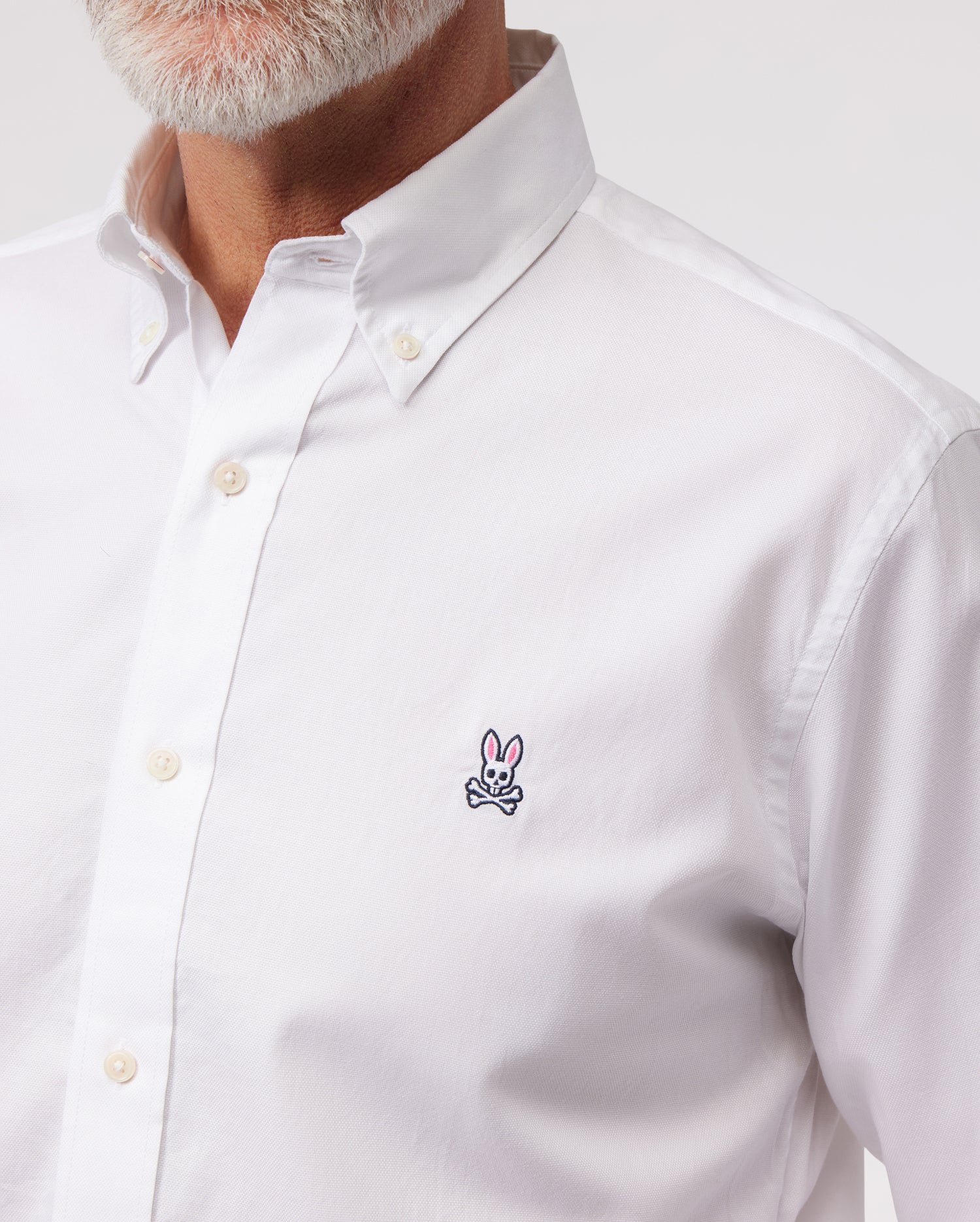 MENS CLASSIC OXFORD LONG SLEEVE SHIRT - B6C655X1PC