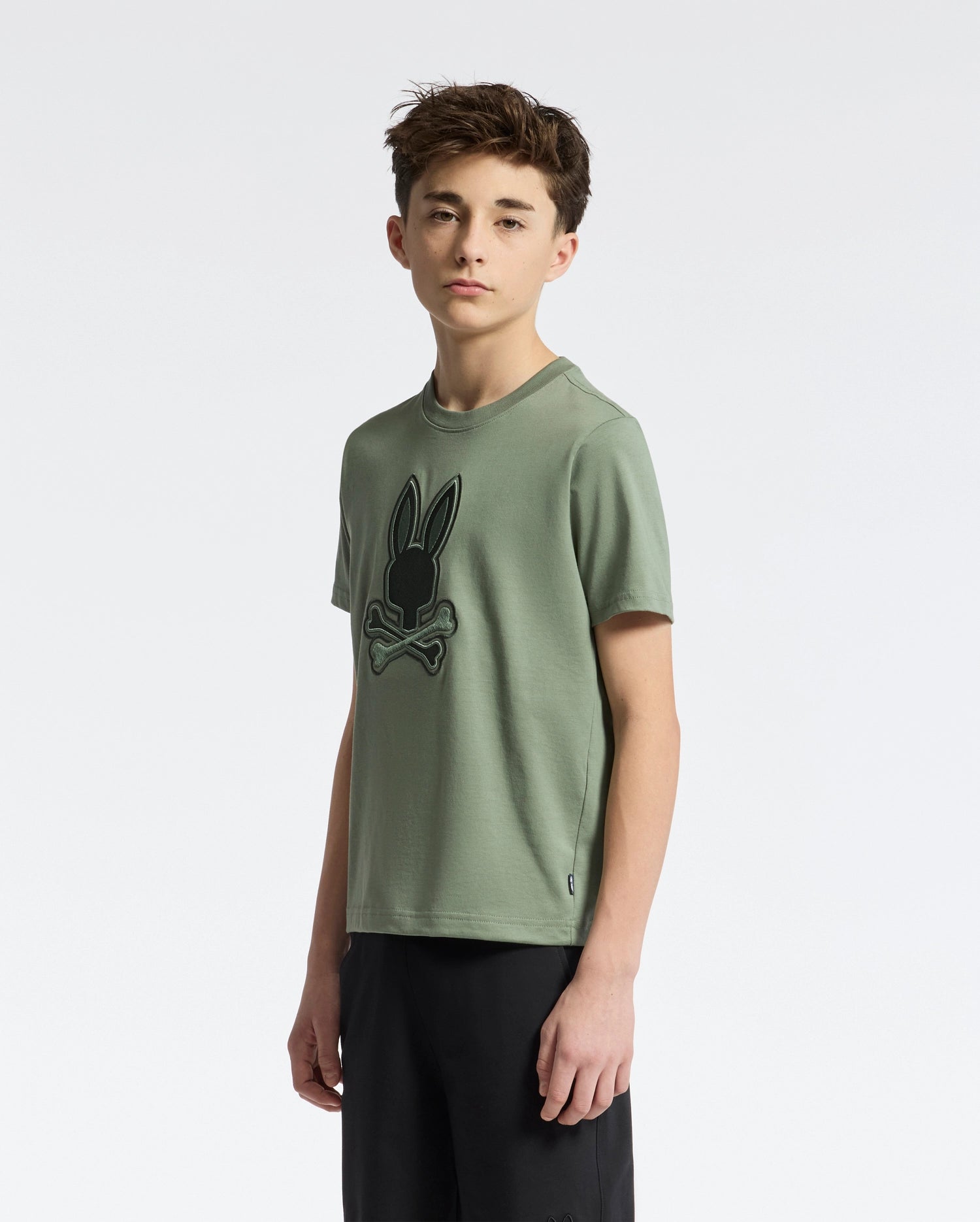 KIDS NEW CASTLE EMBROIDERED GRAPHIC TEE - B0U415F200