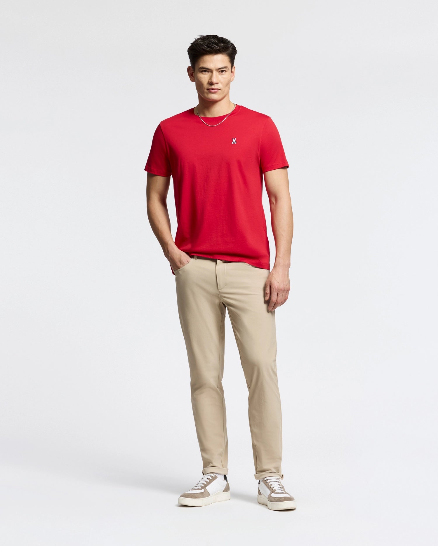MENS CLASSIC CREW NECK TEE - B6U014CRPC
