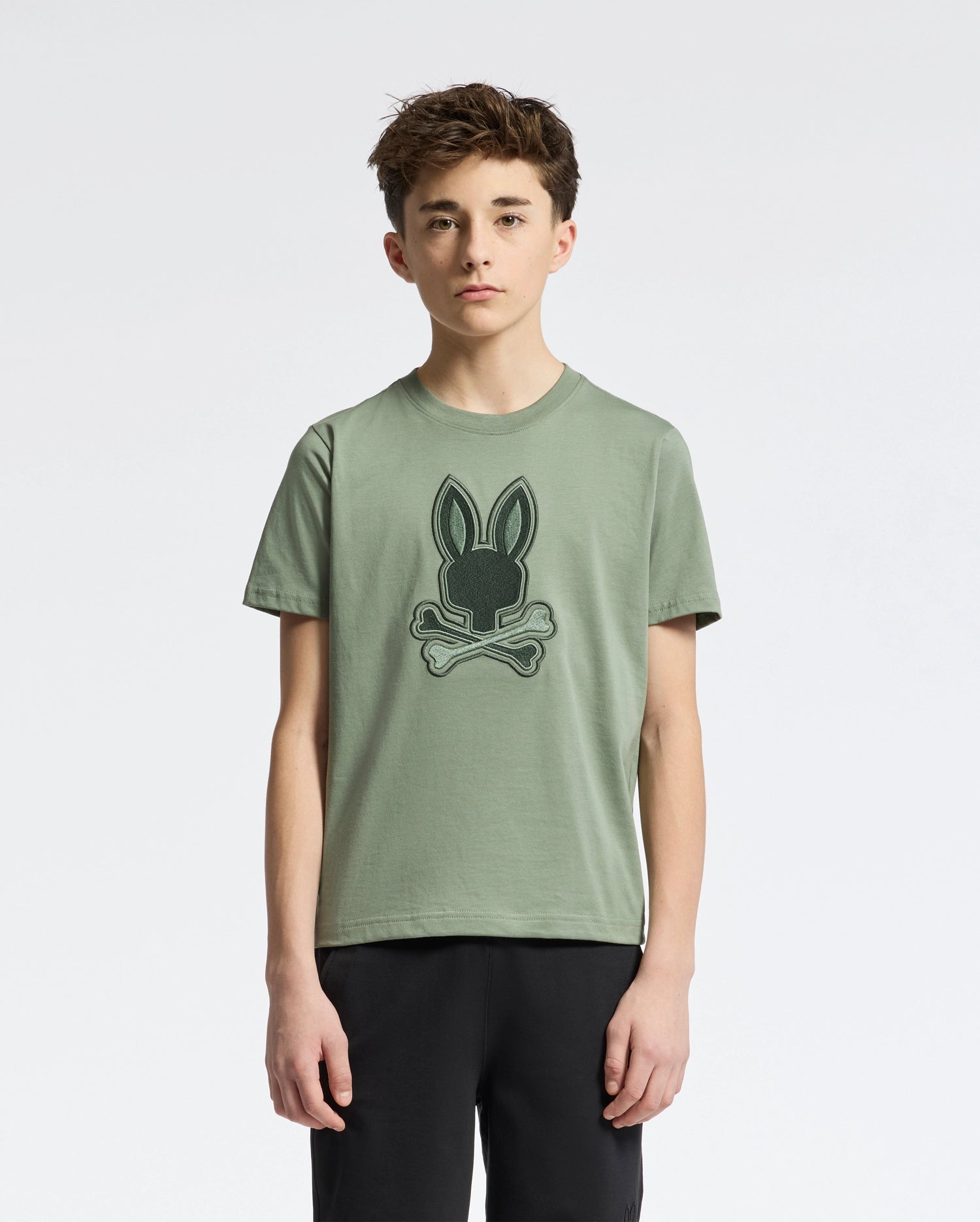 KIDS NEW CASTLE EMBROIDERED GRAPHIC TEE - B0U415F200