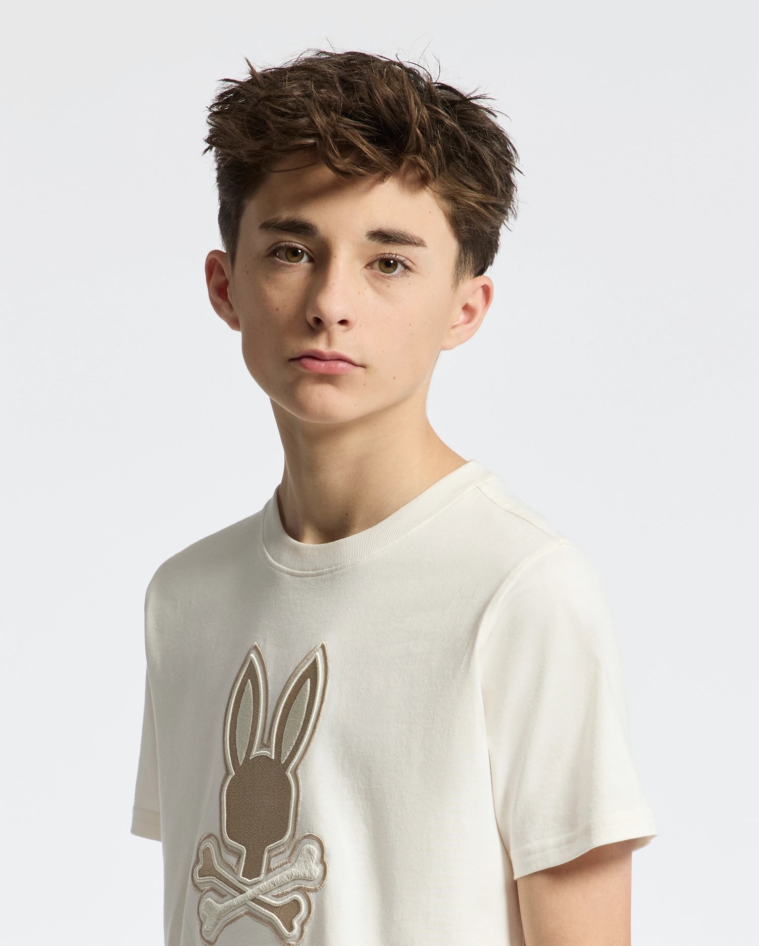 KIDS NEW CASTLE EMBROIDERED GRAPHIC TEE - B0U415F200
