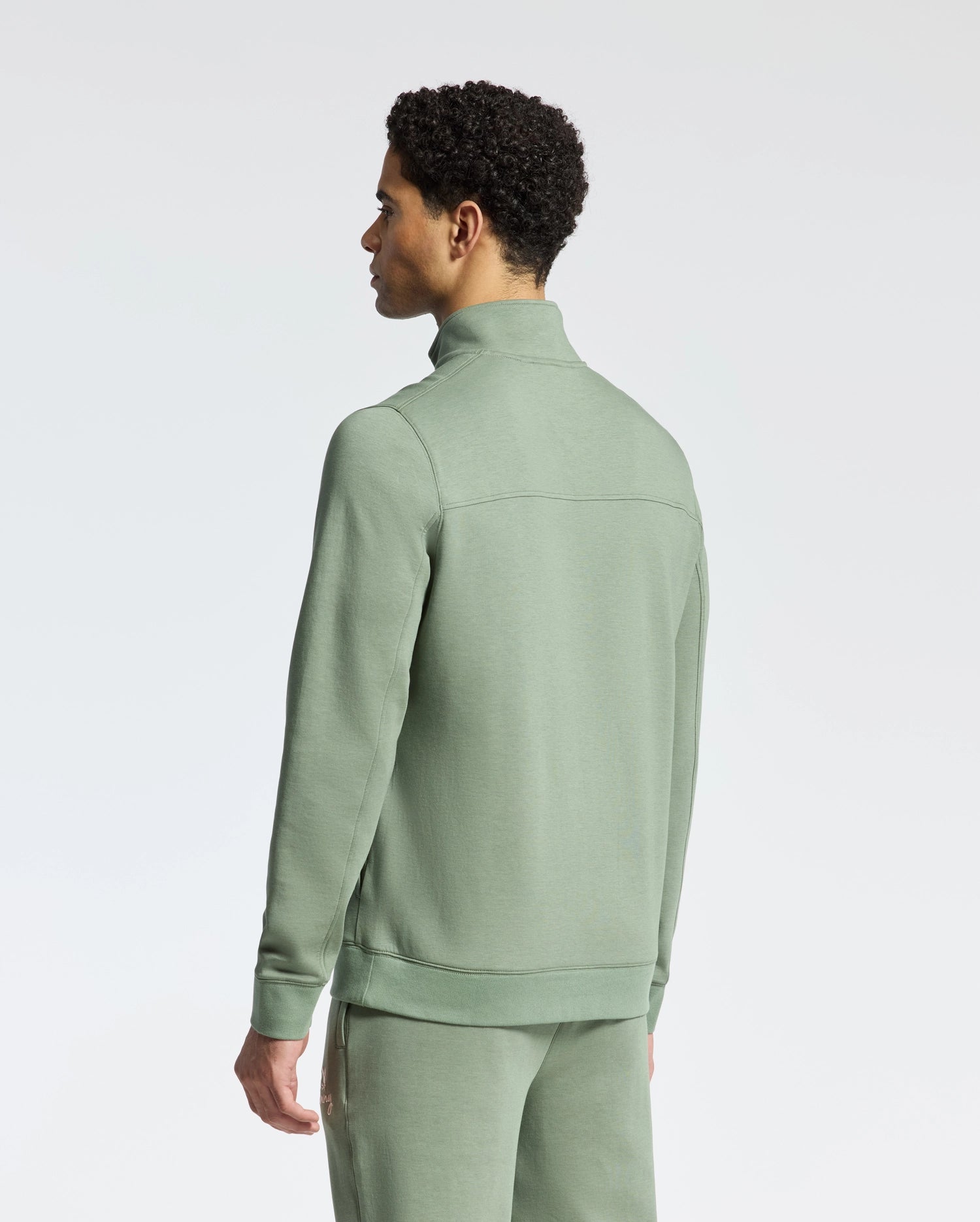 MENS DESERT 1/4 MOCK ZIP - B6S488F200