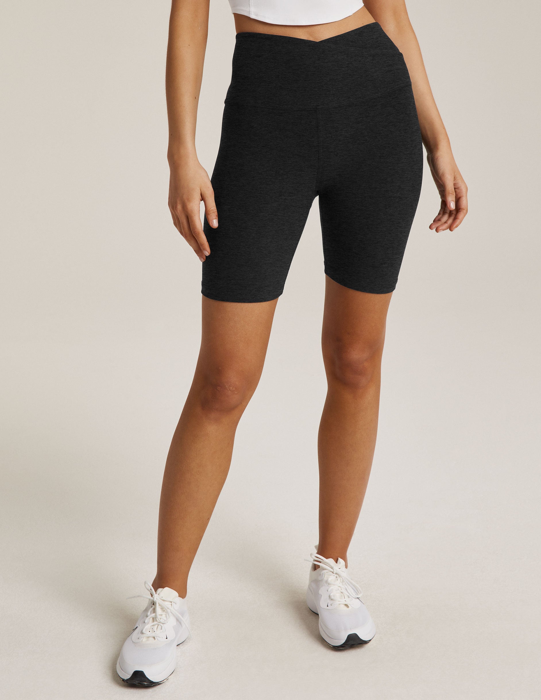 Spacedye At Your Leisure High Waisted 7 Biker Short