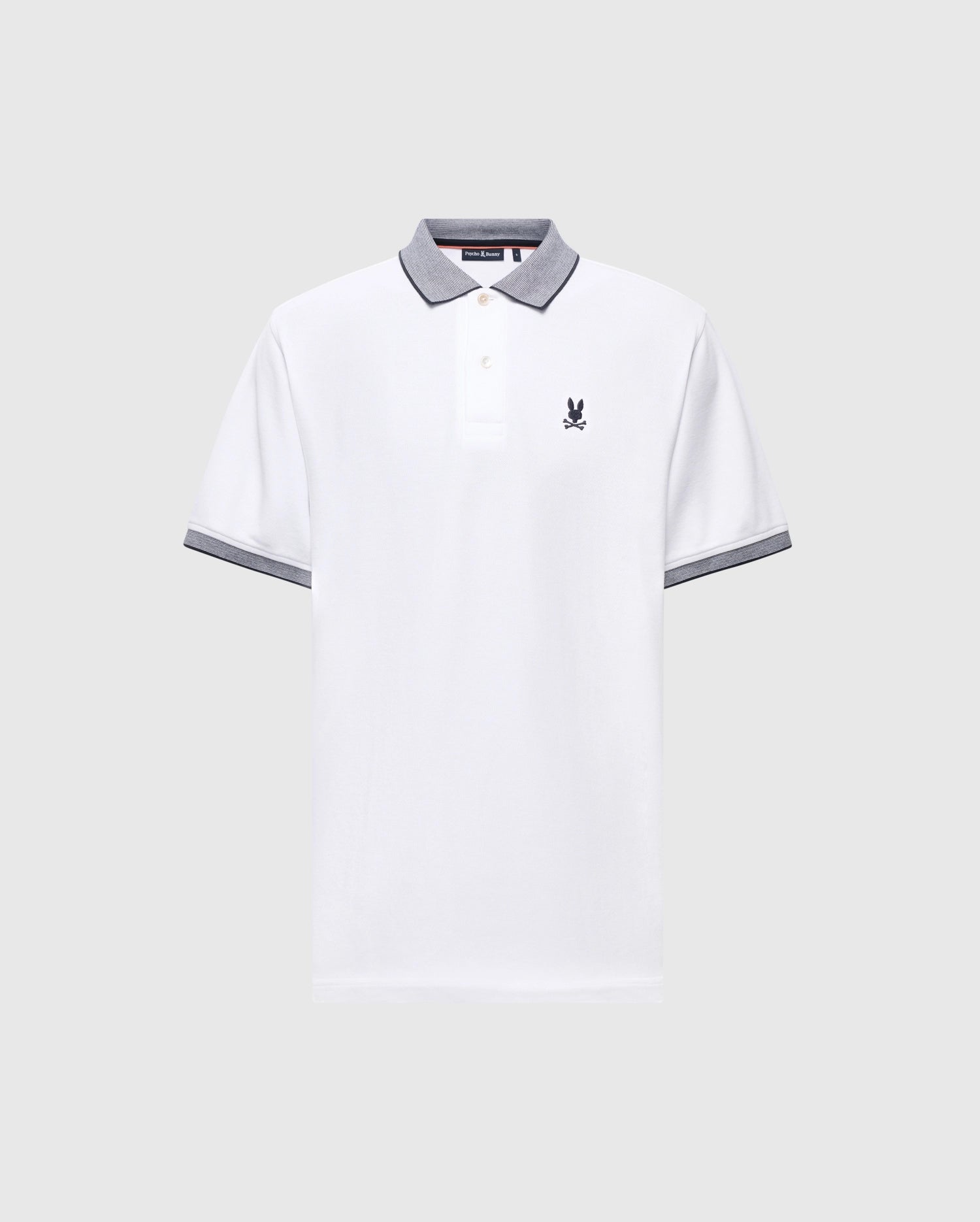 MENS JONAS STRIPE COLLAR PIQUE POLO - B6K583F200