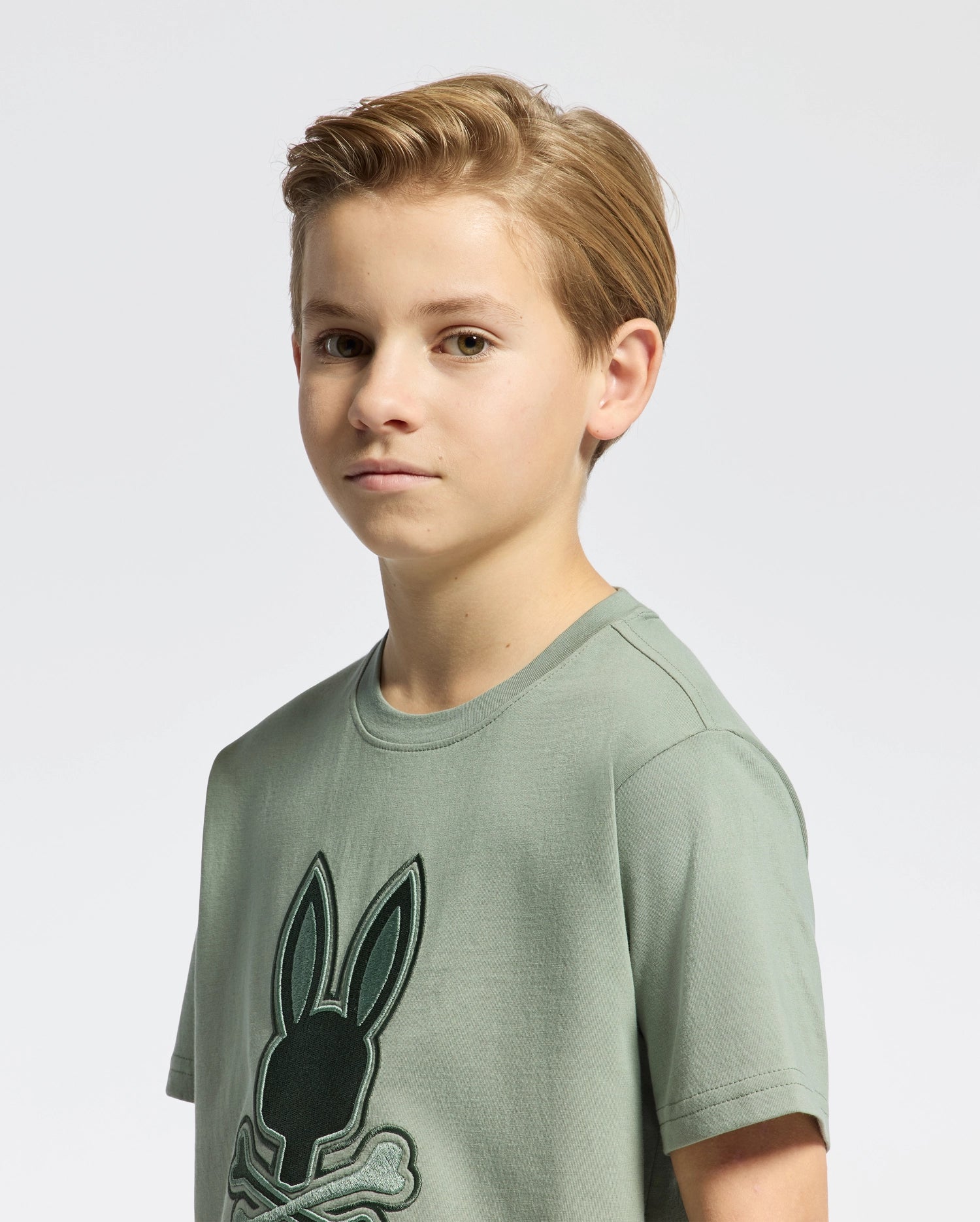KIDS NEW CASTLE EMBROIDERED GRAPHIC TEE - B0U415F200