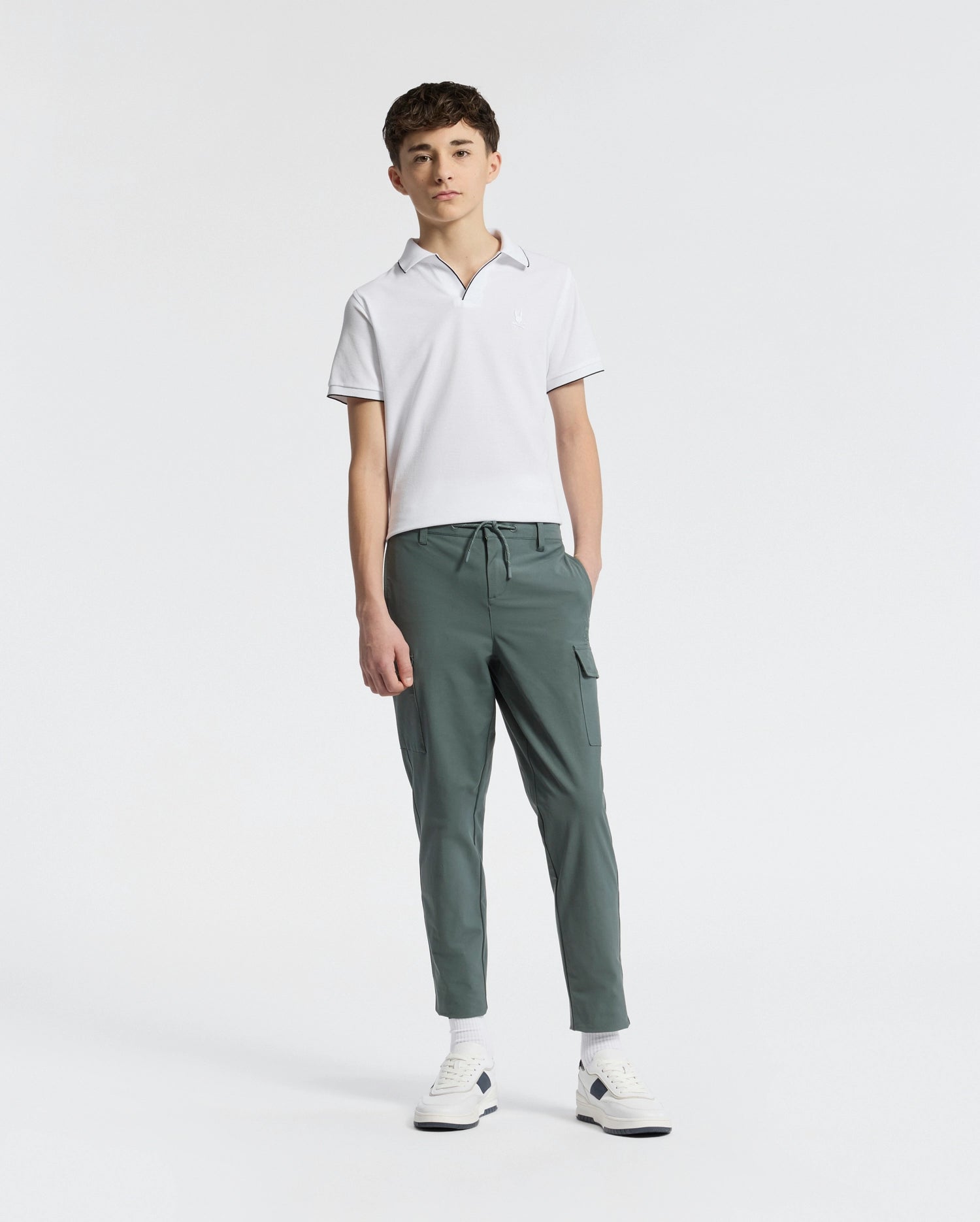KIDS EAST HILLS JOHNNY COLLAR POLO - B0K331B200
