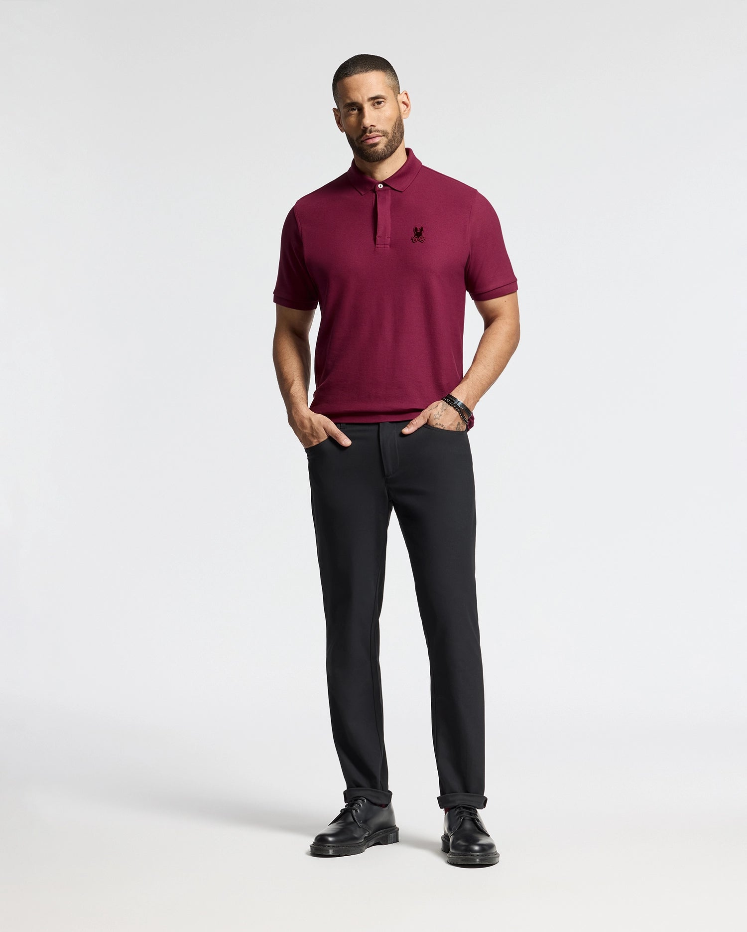 MENS BRANSON PIQUE POLO - B6K108E200