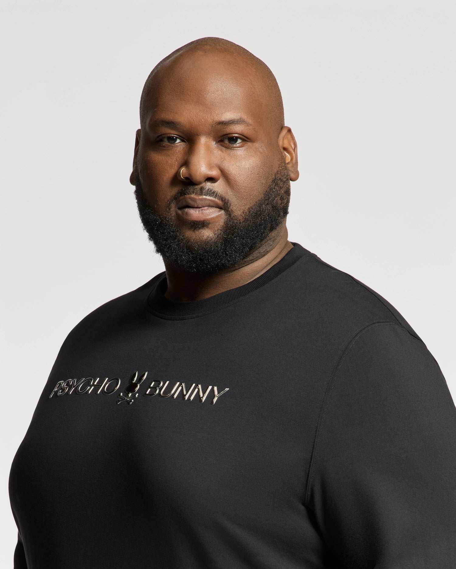 BIG AND TALL LAVATA FRENCH TERRY SWEATSHIRT - B9S159E200