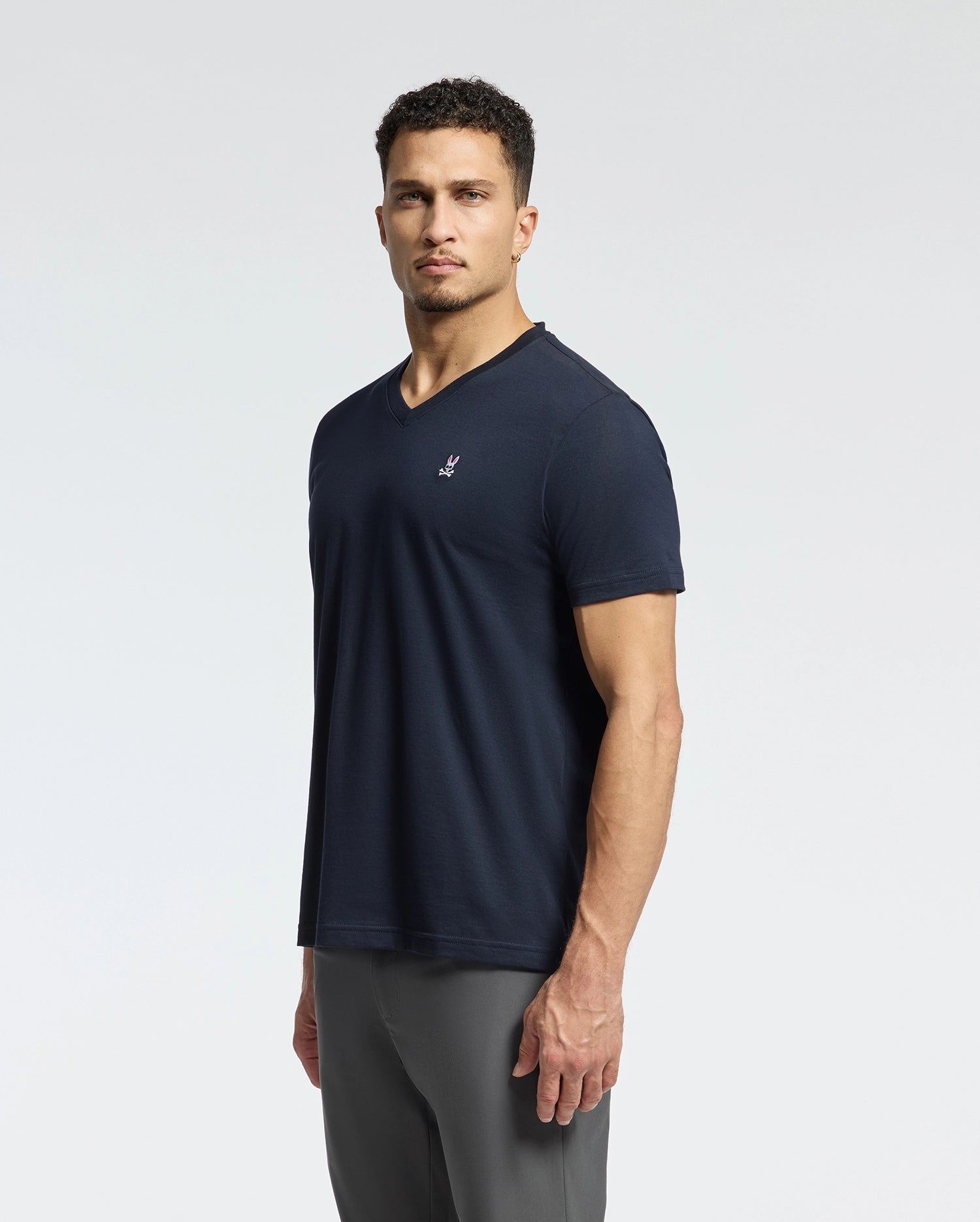 MENS CLASSIC V NECK TEE - B6U100ARPC