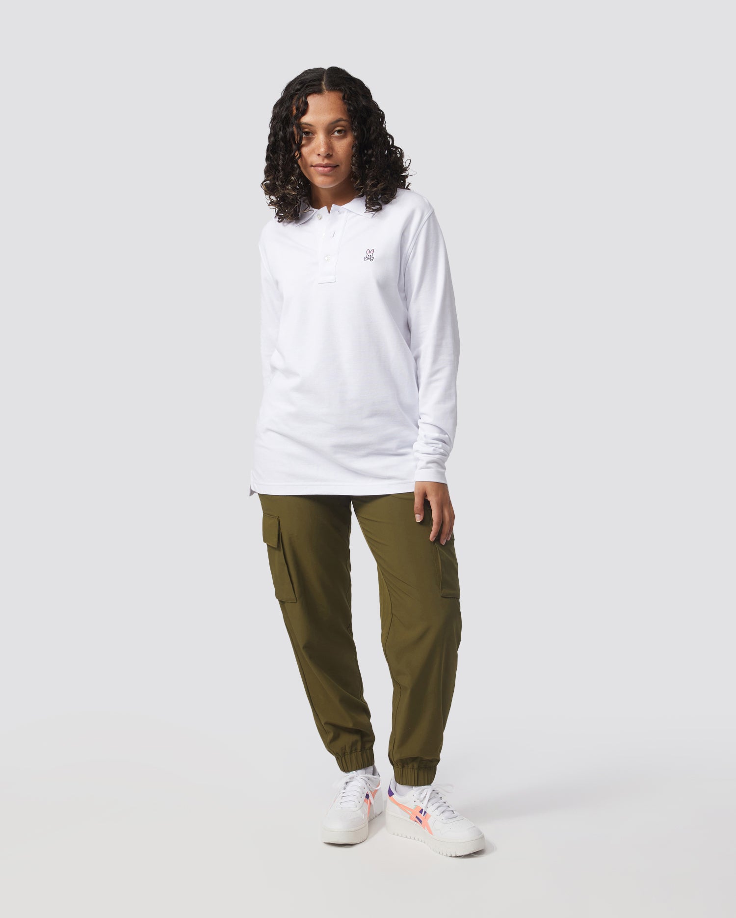 MENS LONG SLEEVE CLASSIC POLO - B6M658ARPC