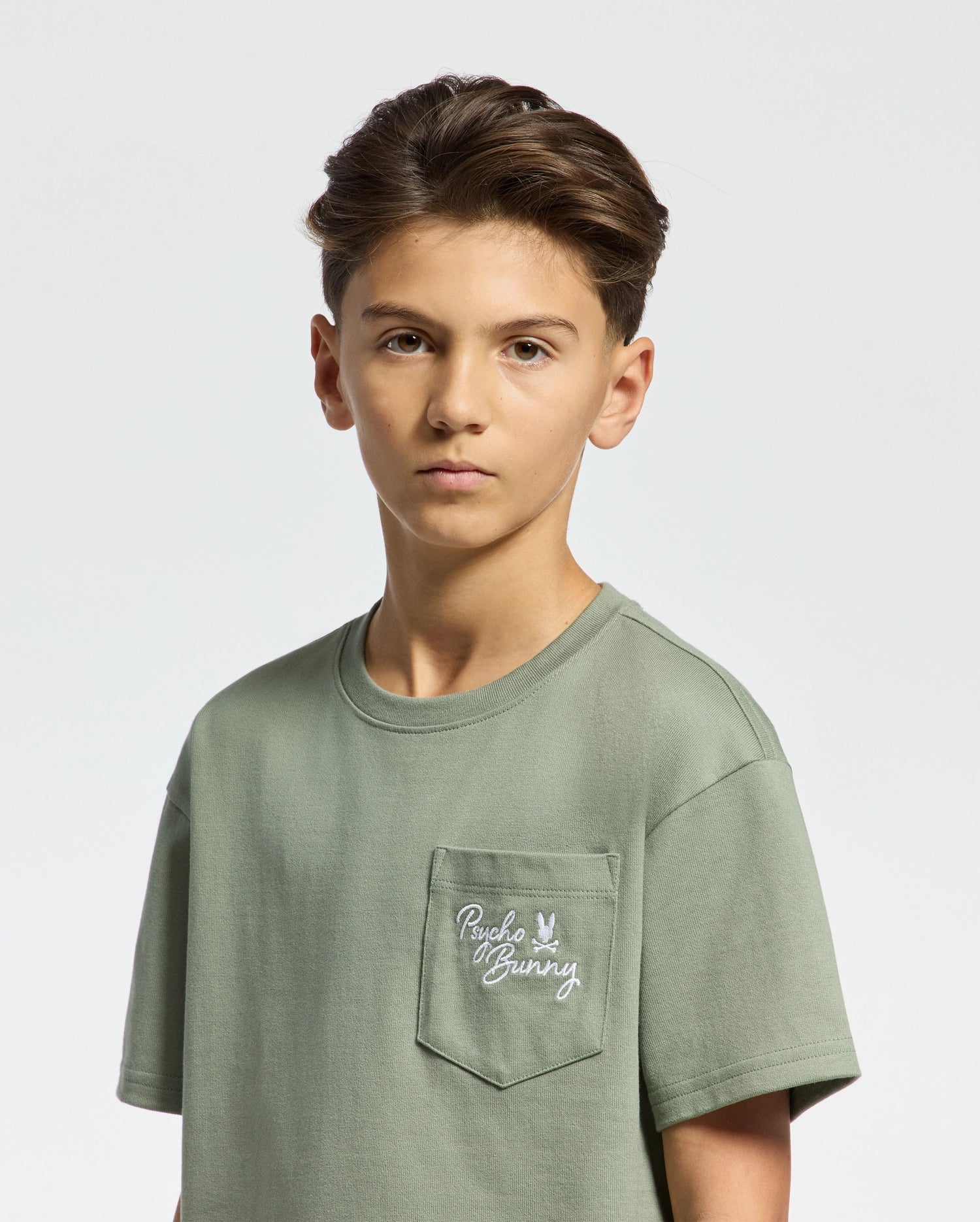 KIDS DESERT OVERSIZED POCKET TEE - B0U512F200
