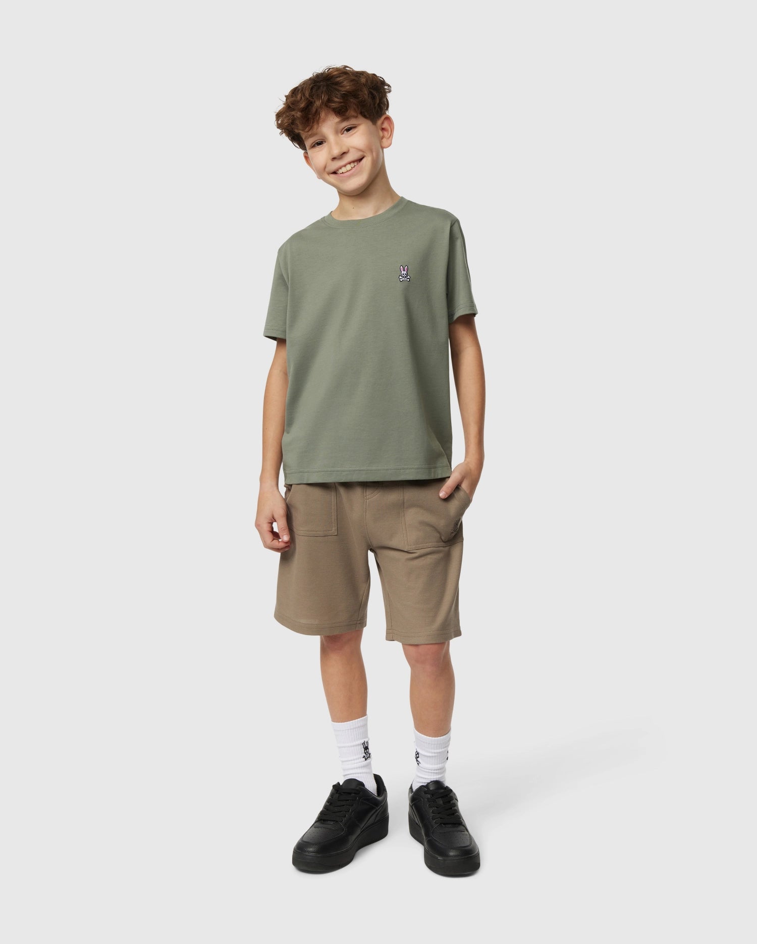 KIDS CLASSIC CREW NECK TEE - B0U014B200
