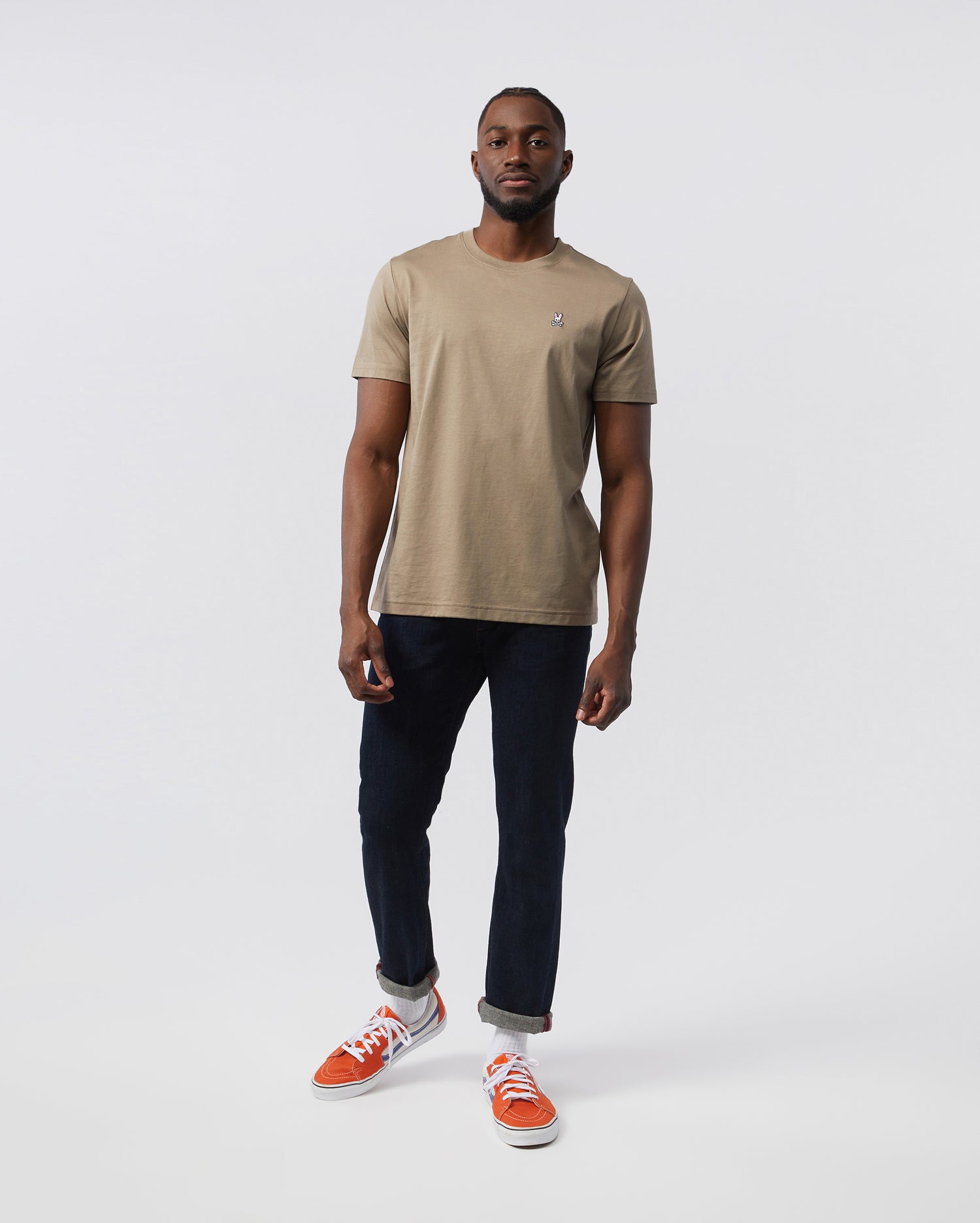 MENS CLASSIC CREW NECK TEE - B6U014CRPC